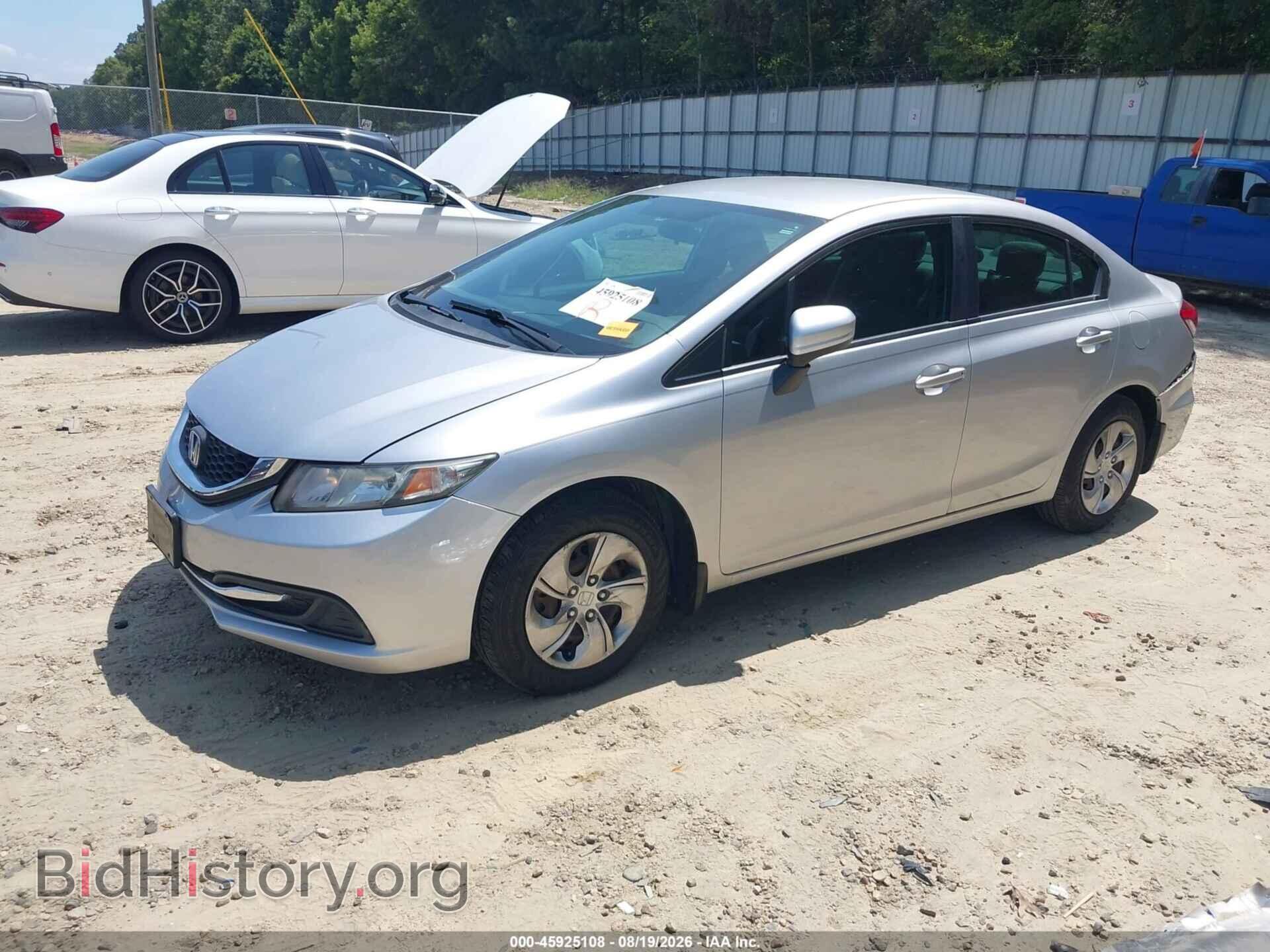 2014 HONDA CIVIC - VIN: 19XFB2F52EE077891 - Фото 2