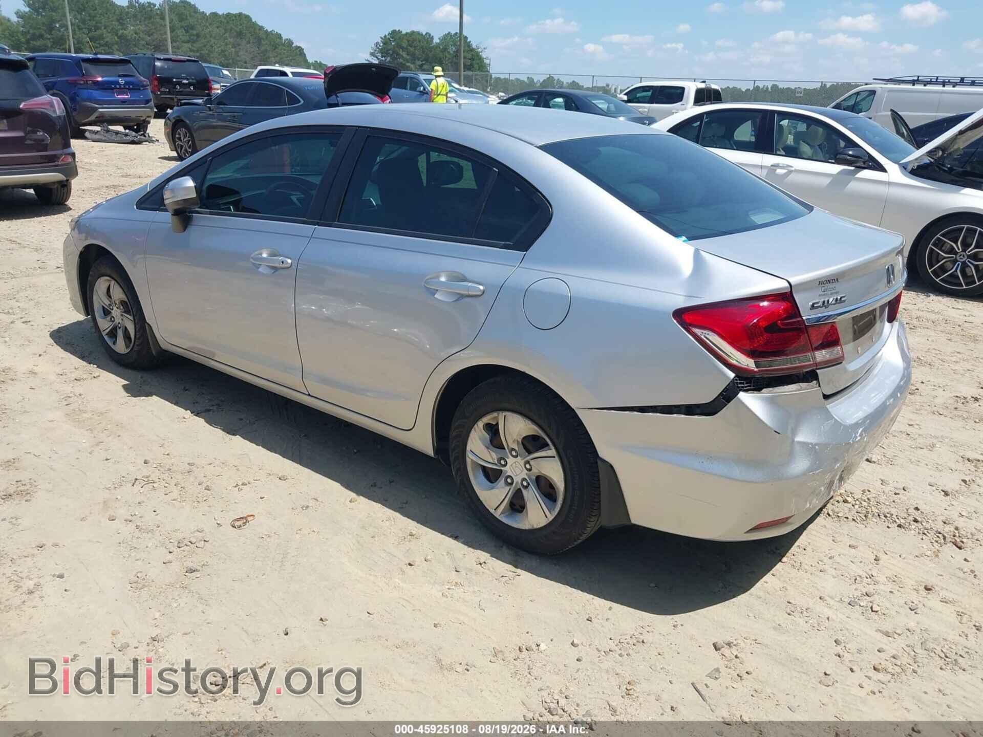 2014 HONDA CIVIC - VIN: 19XFB2F52EE077891 - Фото 3
