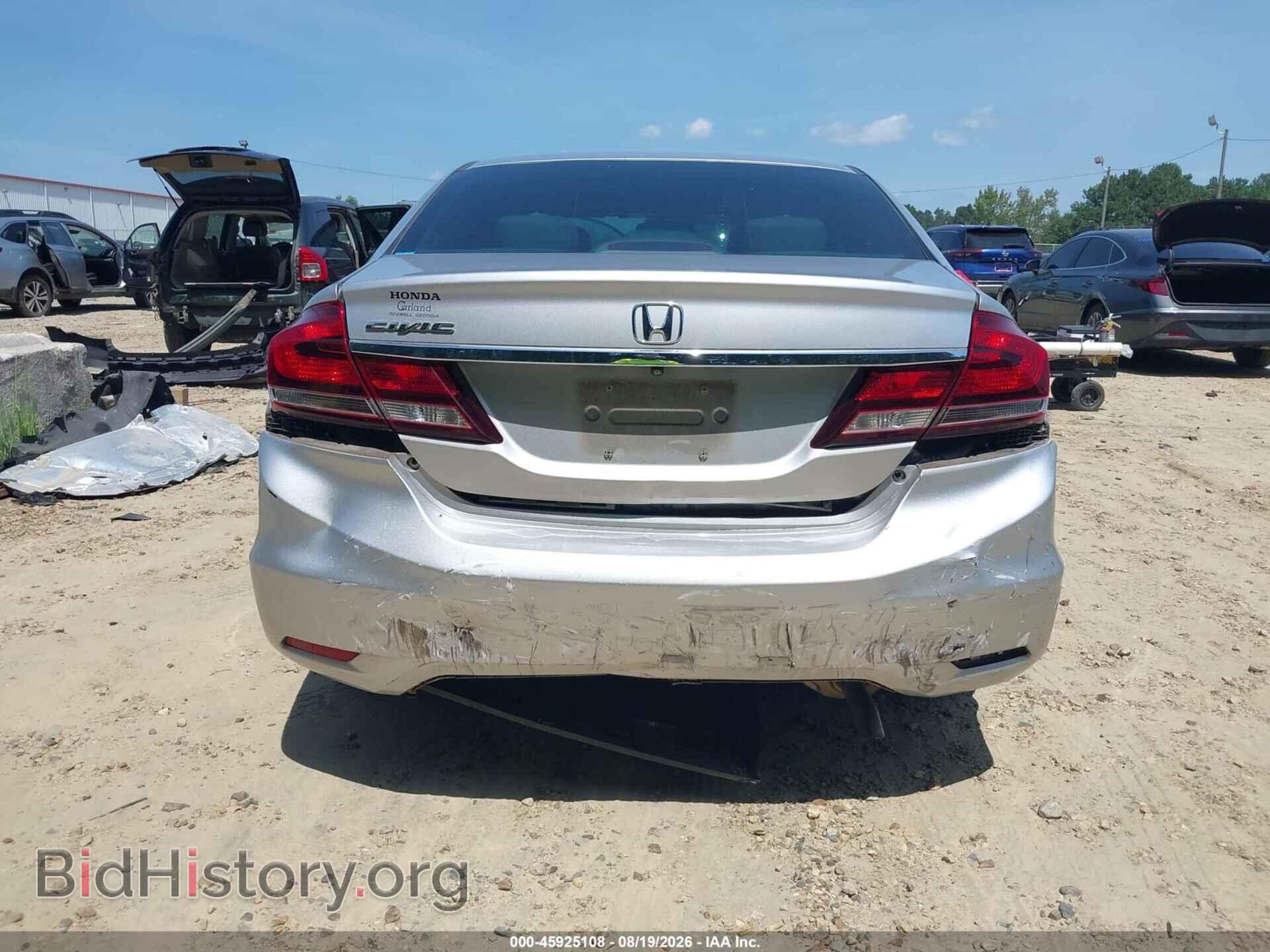 2014 HONDA CIVIC - VIN: 19XFB2F52EE077891 - Фото 6