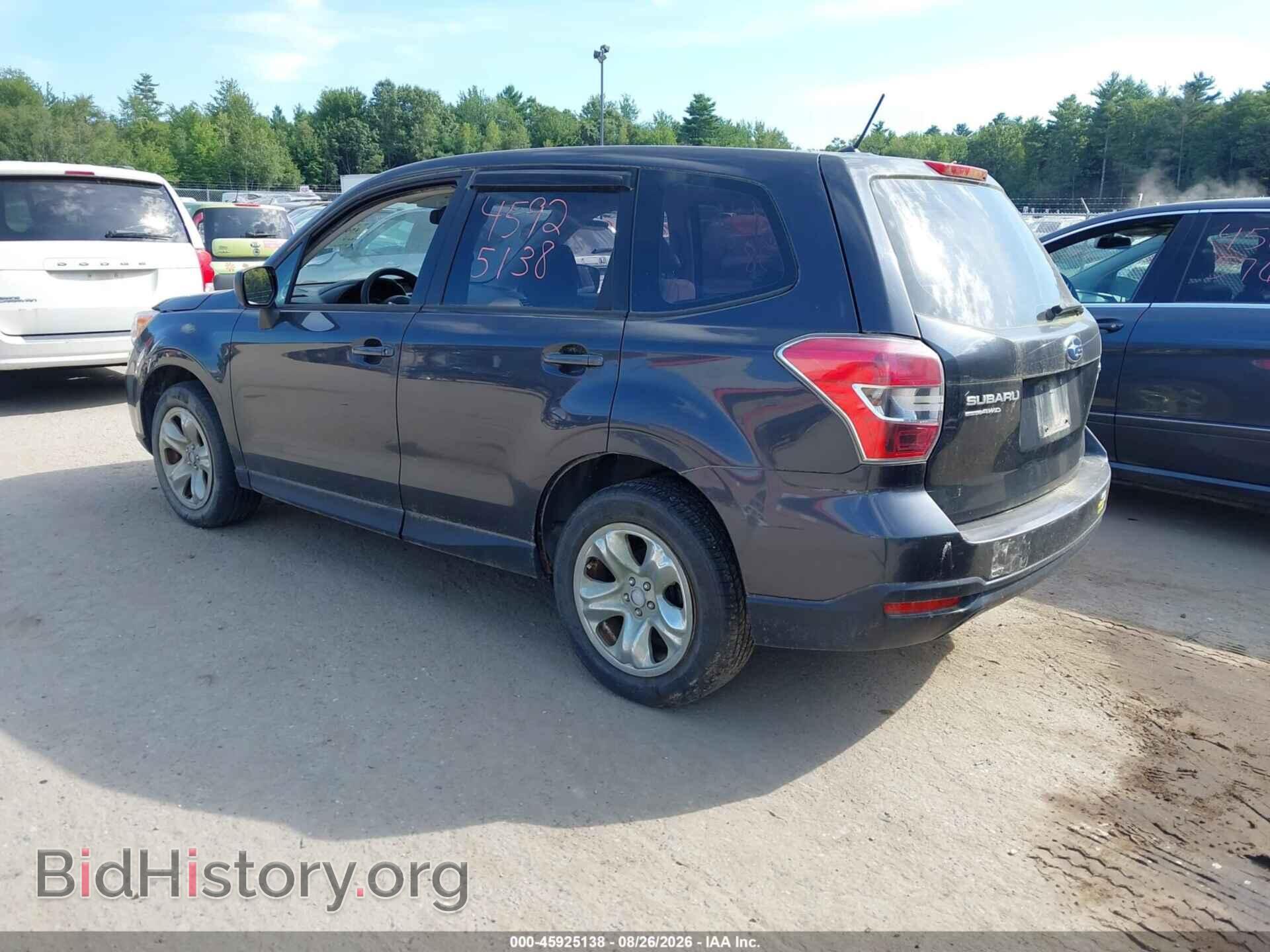 2014 SUBARU FORESTER - VIN: JF2SJAAC4EH484558 - Photo 3