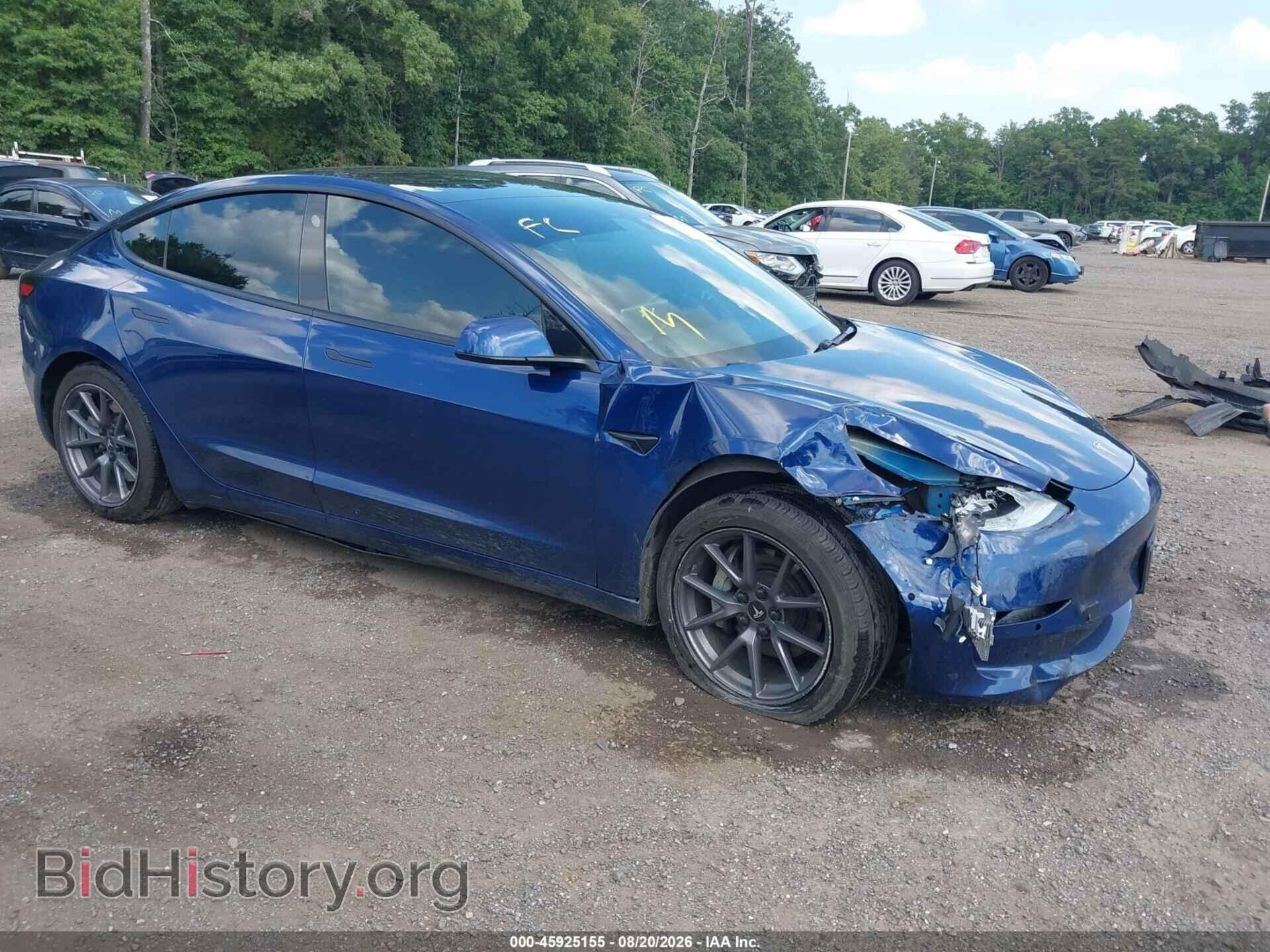 Фотография 5YJ3E1EB2MF855353 - TESLA MODEL 3 2021