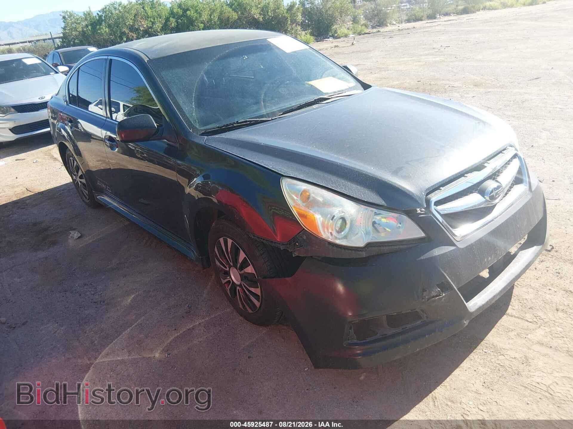 Фотография 4S3BMBA67C3033186 - SUBARU LEGACY 2012