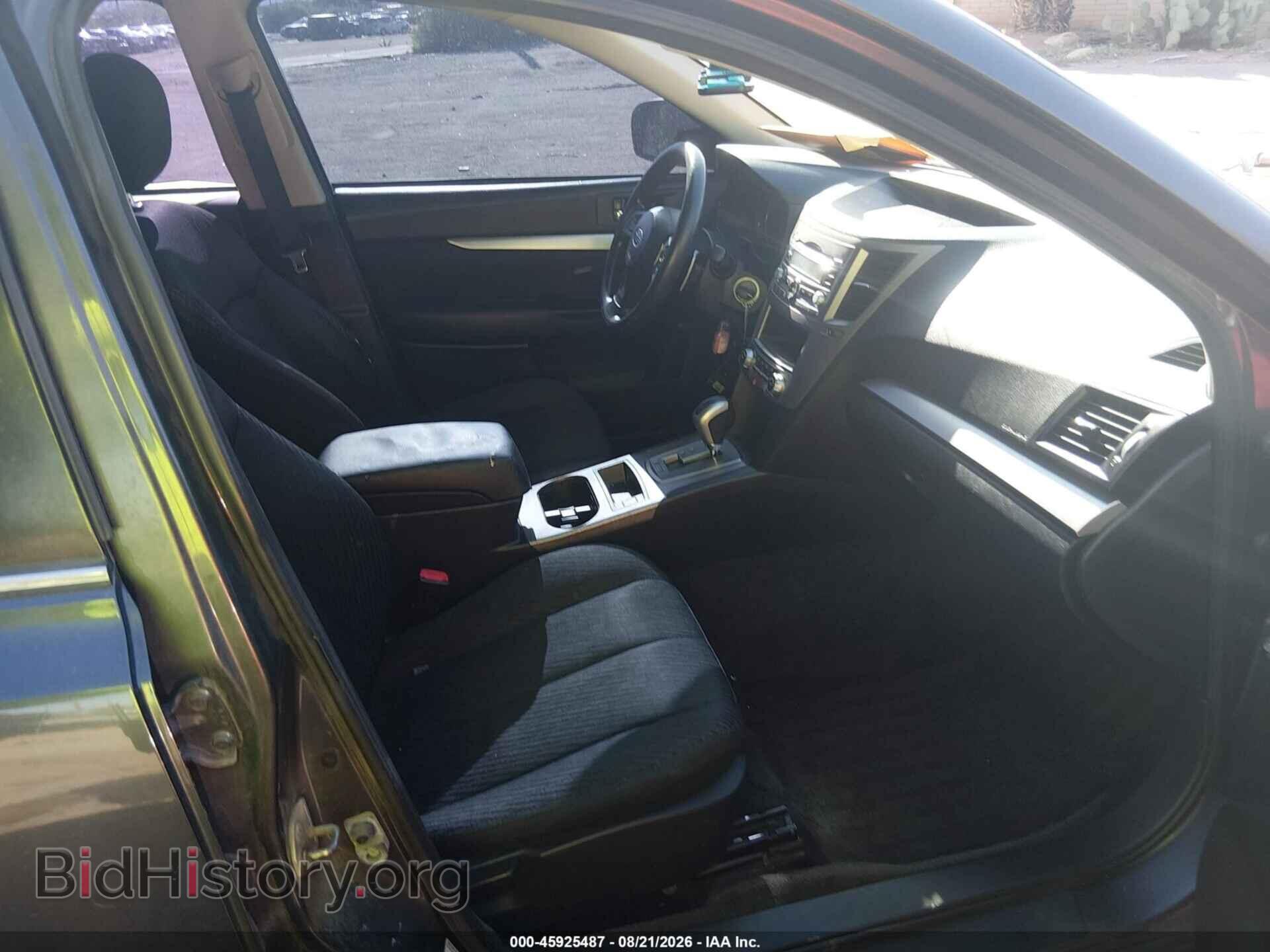 2012 SUBARU LEGACY - VIN: 4S3BMBA67C3033186 - Фото 5