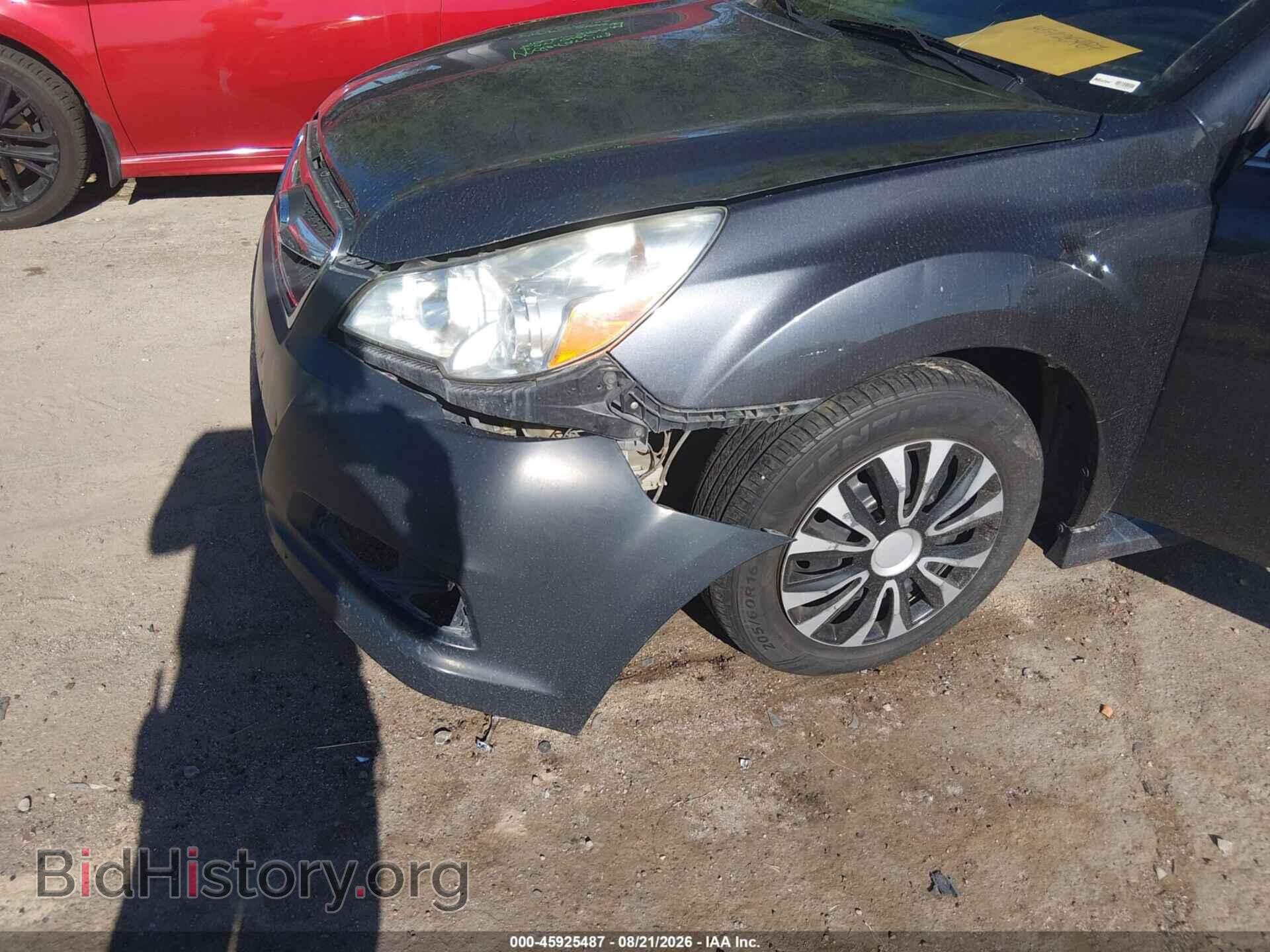 2012 SUBARU LEGACY - VIN: 4S3BMBA67C3033186 - Фото 6