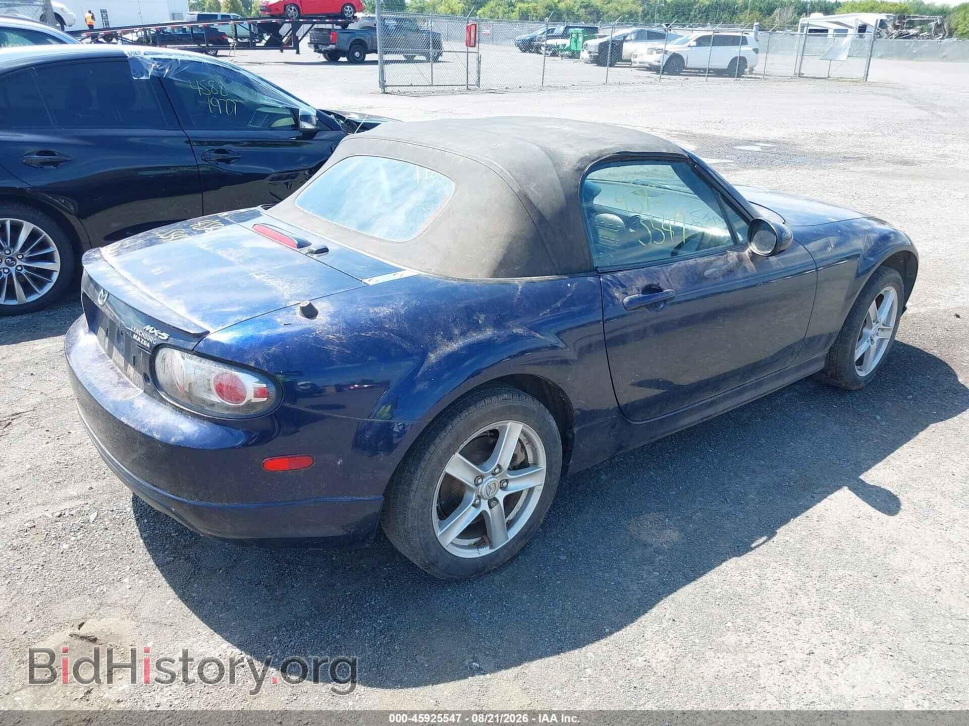 2007 MAZDA MX-5 - VIN: JM1NC25F170126318 - Фото 4
