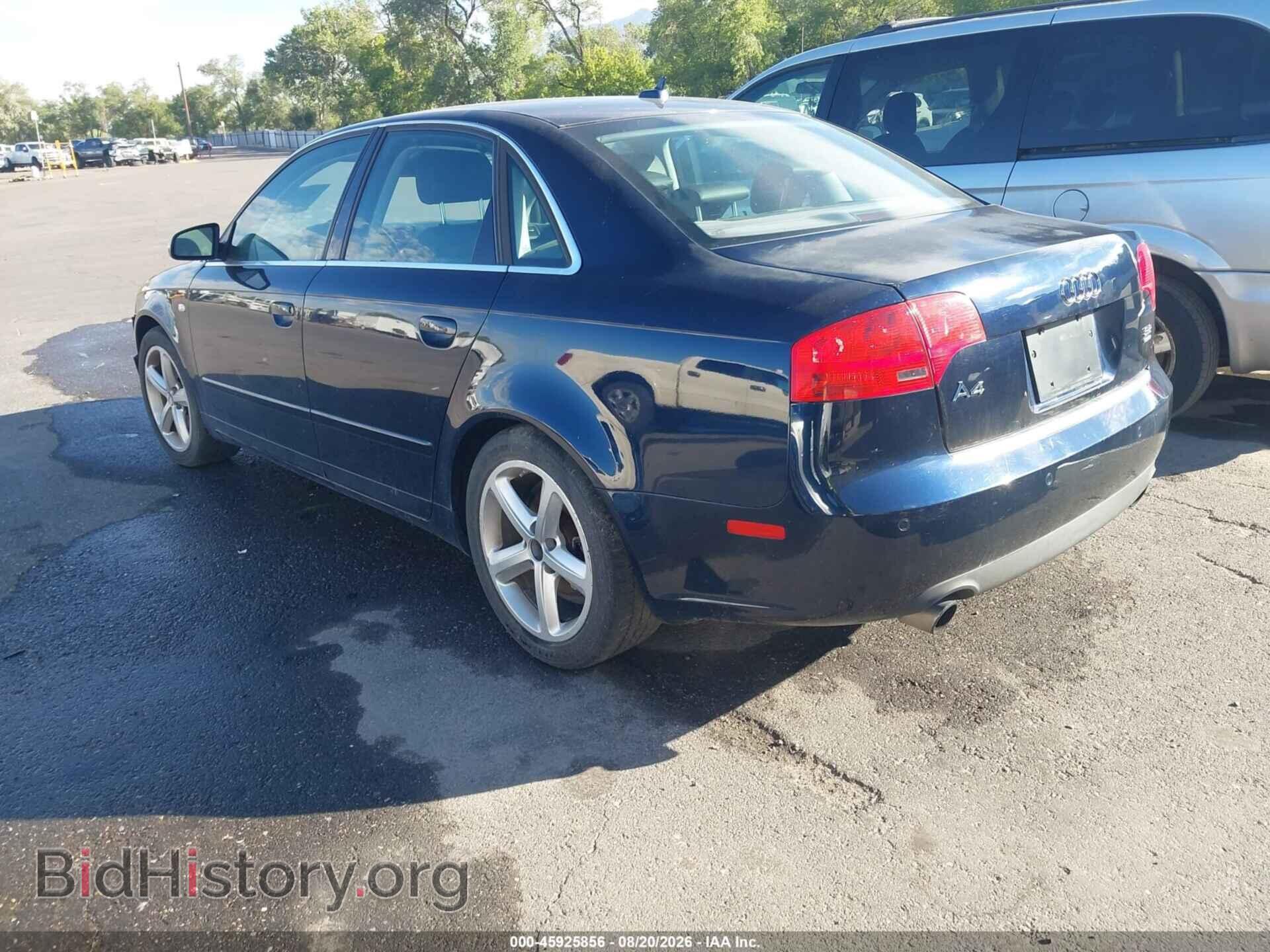 2007 AUDI A4 - VIN: WAUDH78E27A051293 - Photo 3