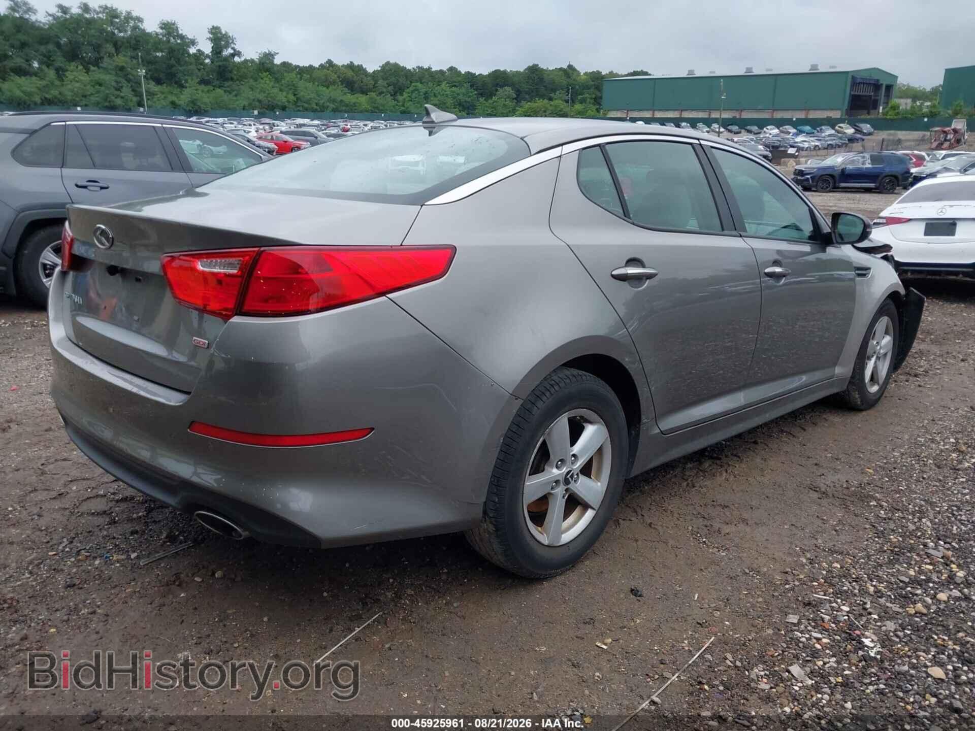 2014 KIA OPTIMA - VIN: 5XXGM4A70EG284998 - Фото 4