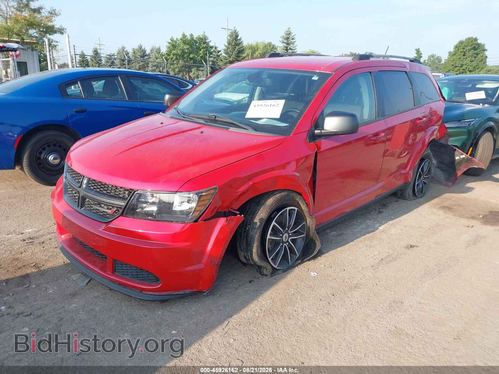 2018 DODGE JOURNEY - VIN: 3C4PDCAB3JT383604 - Фото 2