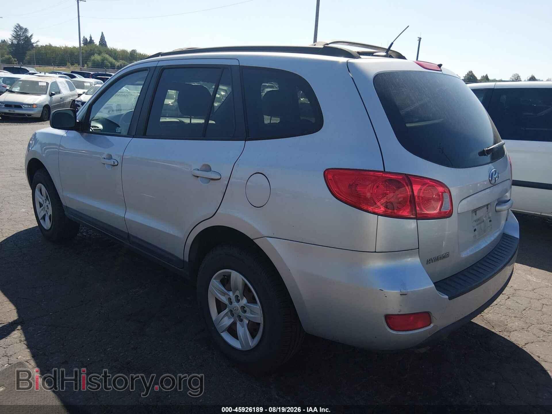 2009 HYUNDAI SANTA FE - VIN: 5NMSG73D19H259752 - Photo 3