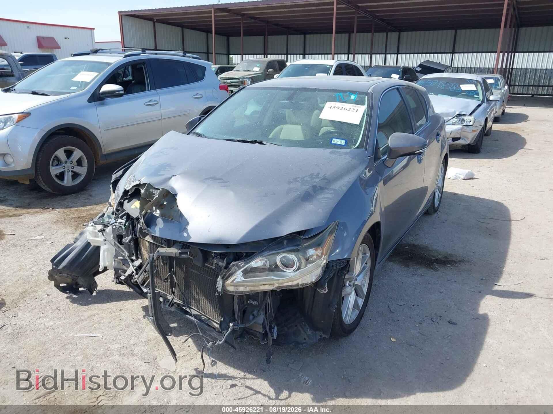2014 LEXUS CT 200H - VIN: JTHKD5BH4E2180364 - Photo 2