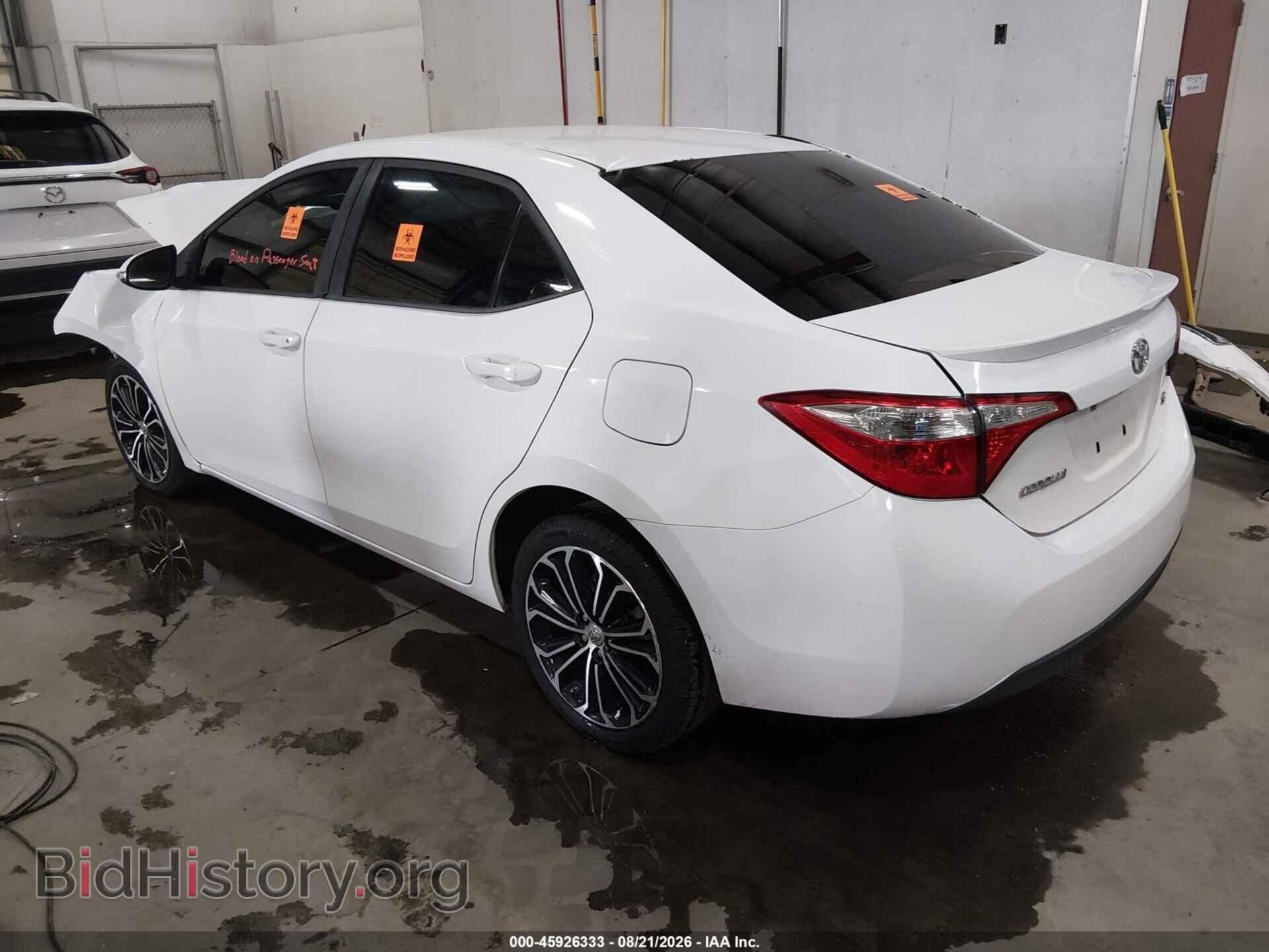 2014 TOYOTA COROLLA - VIN: 5YFBURHE2EP011502 - Фото 3