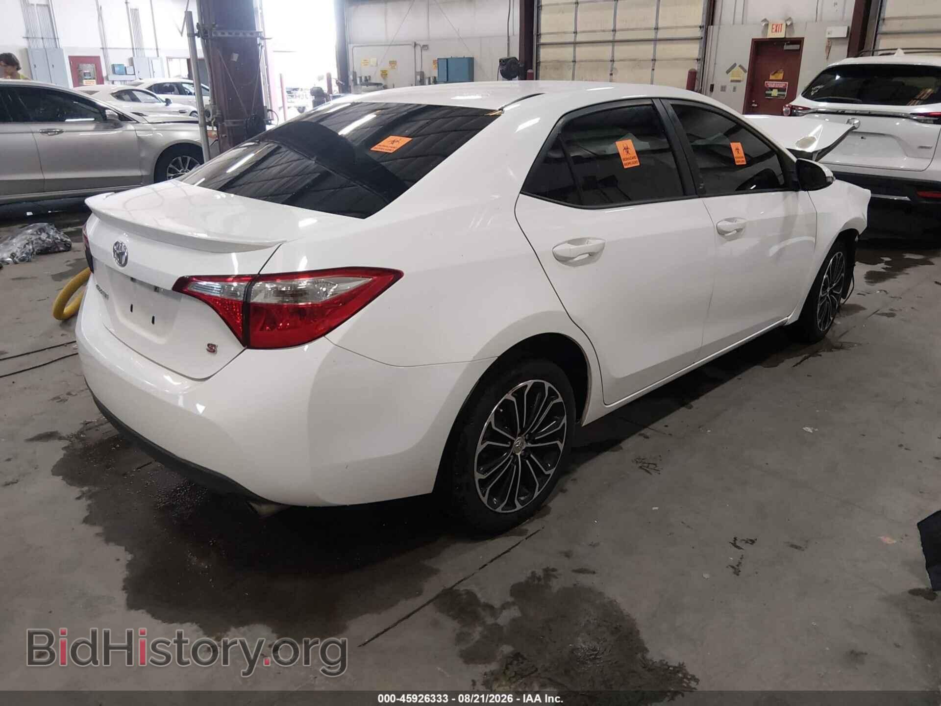 2014 TOYOTA COROLLA - VIN: 5YFBURHE2EP011502 - Фото 4