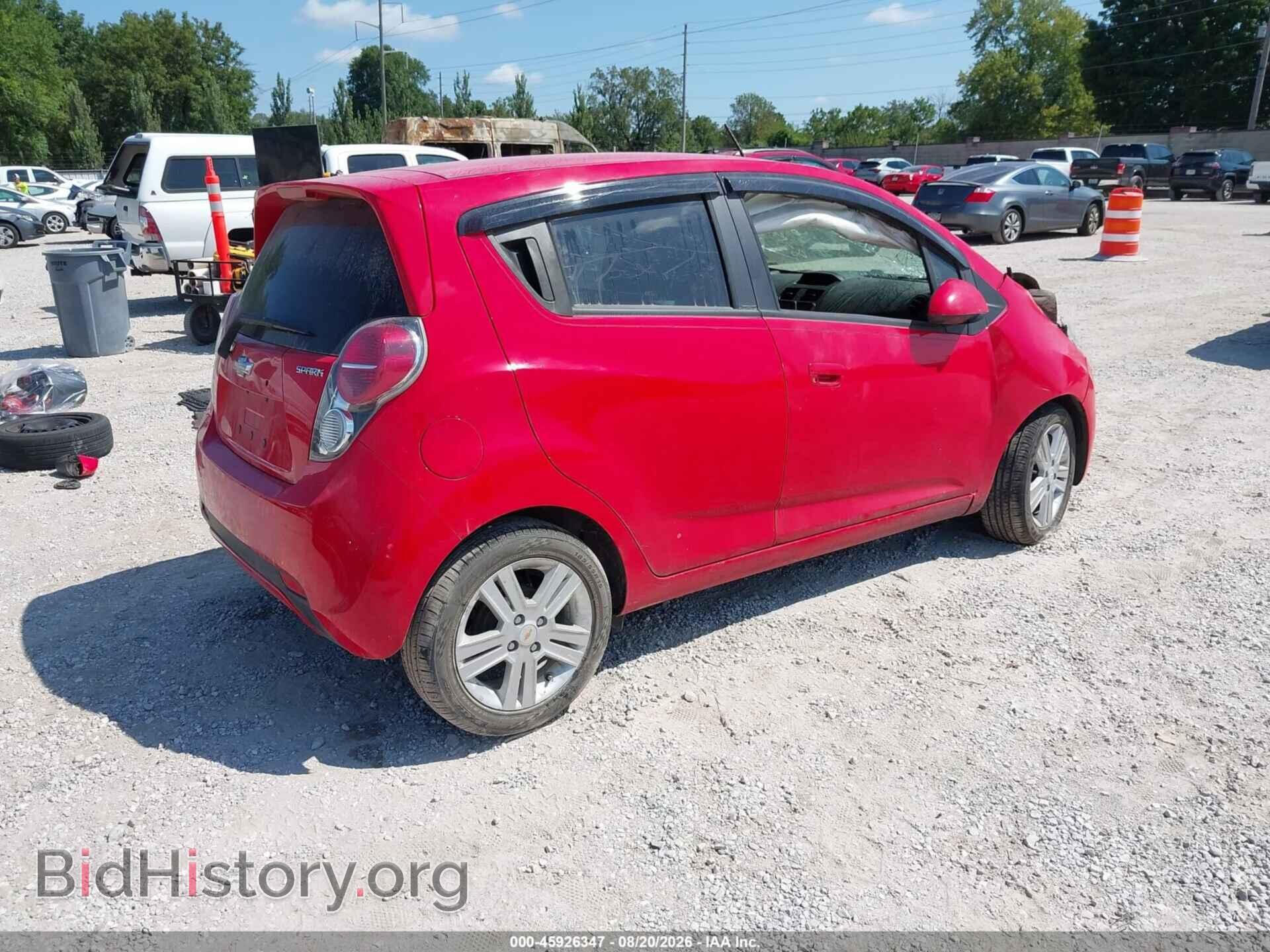 2014 CHEVROLET SPARK - VIN: KL8CD6S90EC465487 - Фото 4