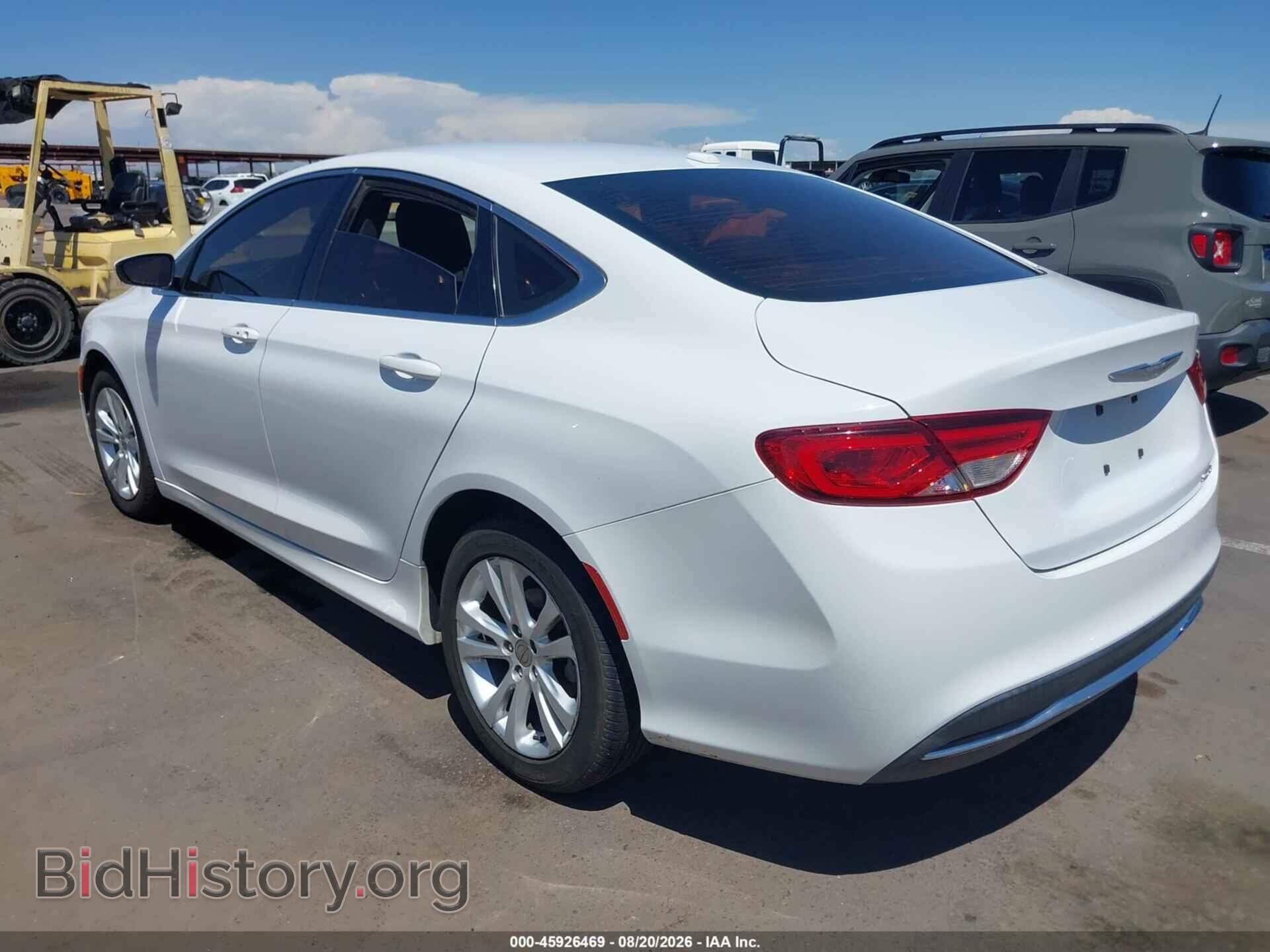 2016 CHRYSLER 200 - VIN: 1C3CCCAB7GN161081 - Фото 3
