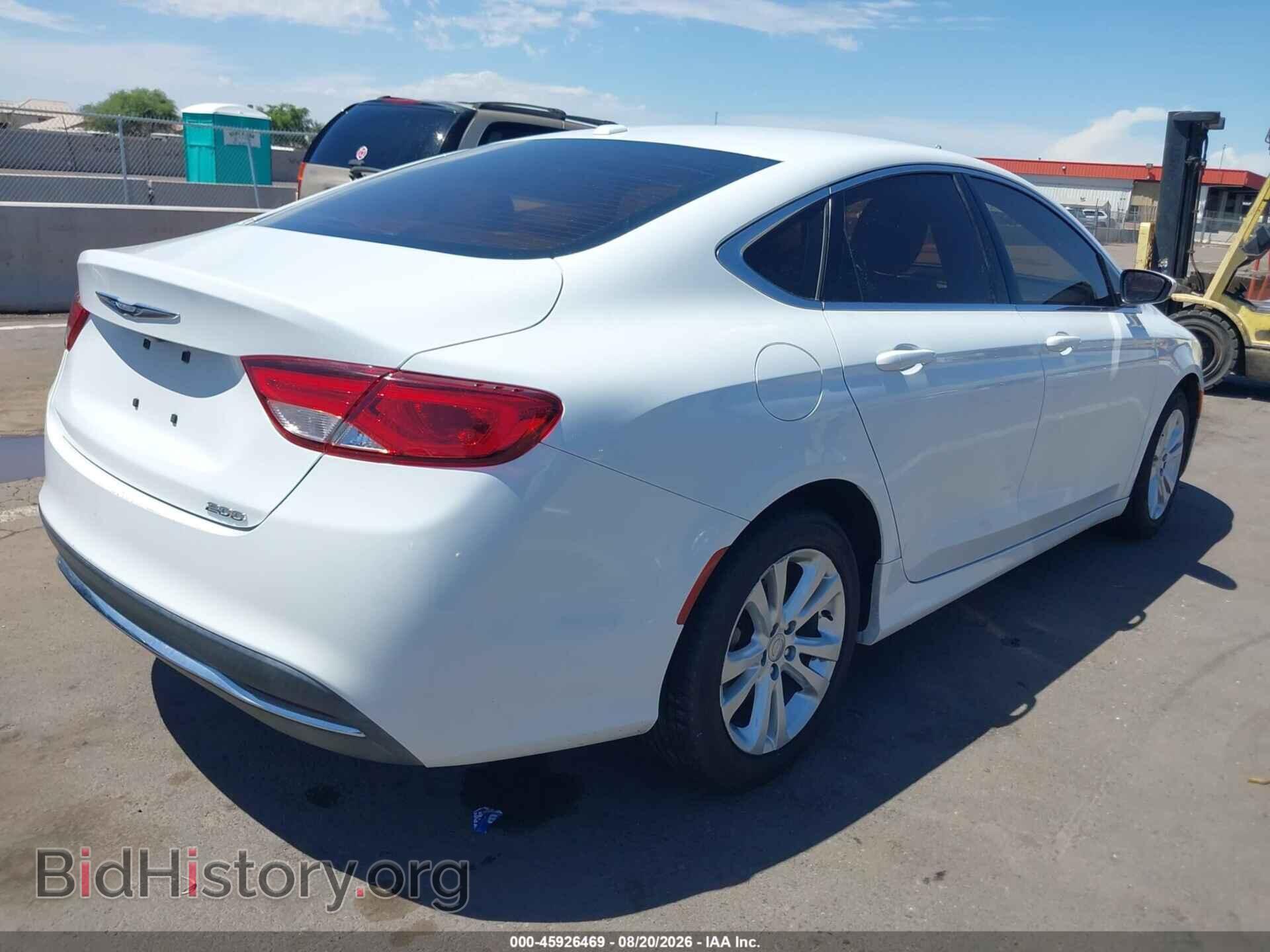 2016 CHRYSLER 200 - VIN: 1C3CCCAB7GN161081 - Фото 4