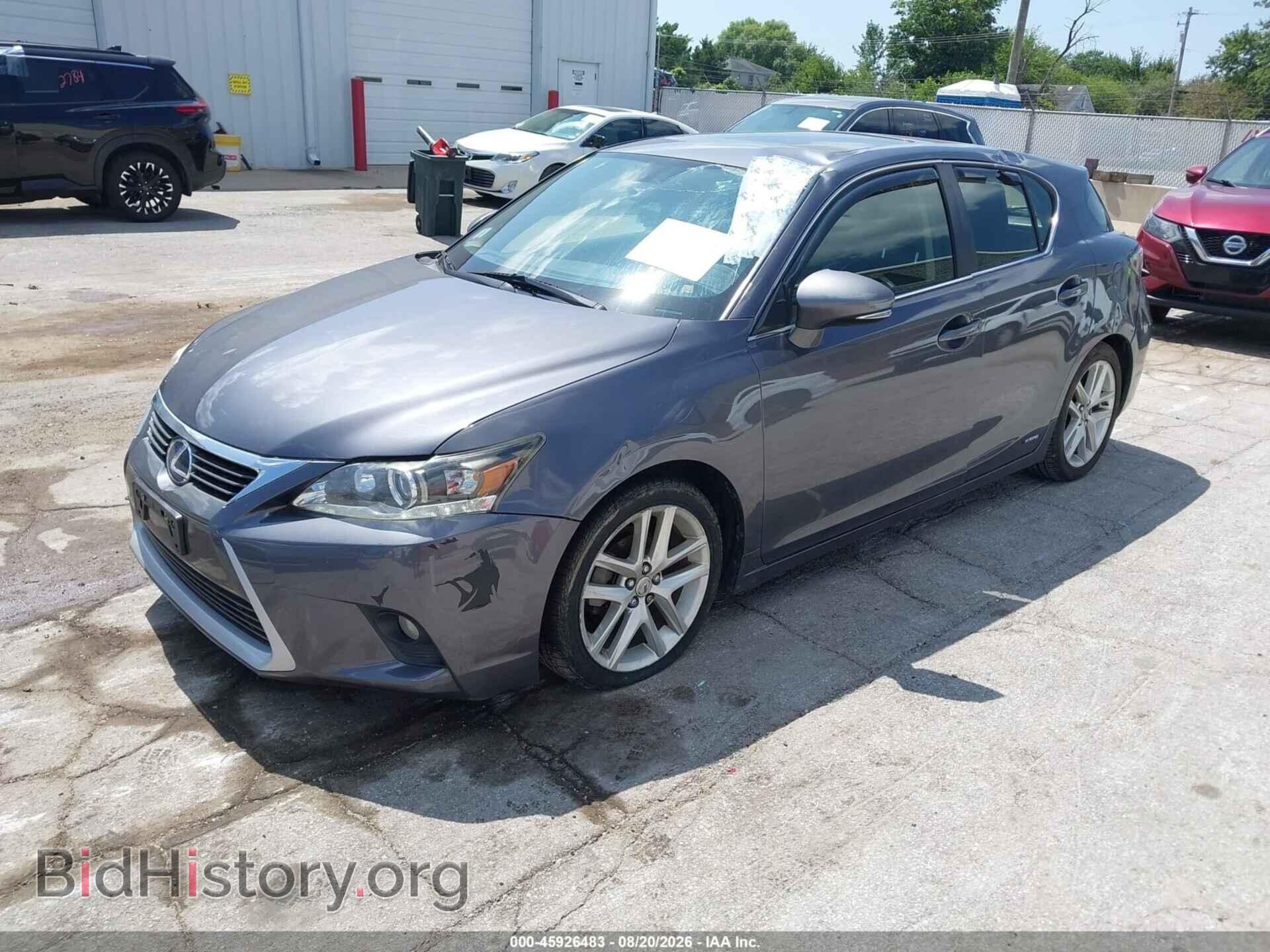 2015 LEXUS CT 200H - VIN: JTHKD5BH5F2240332 - Photo 2