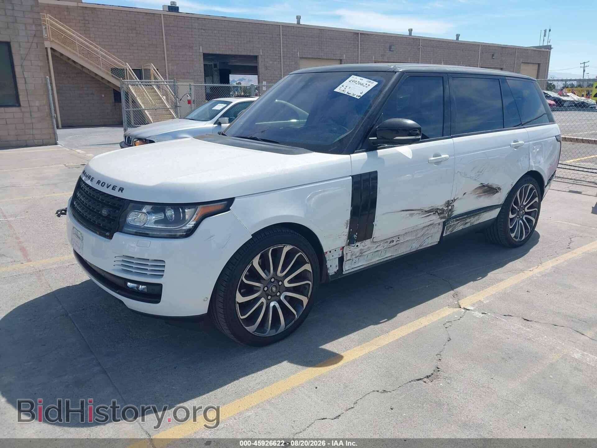2016 LAND ROVER RANGE ROVER - VIN: SALGS3EF0GA299722 - Фото 2