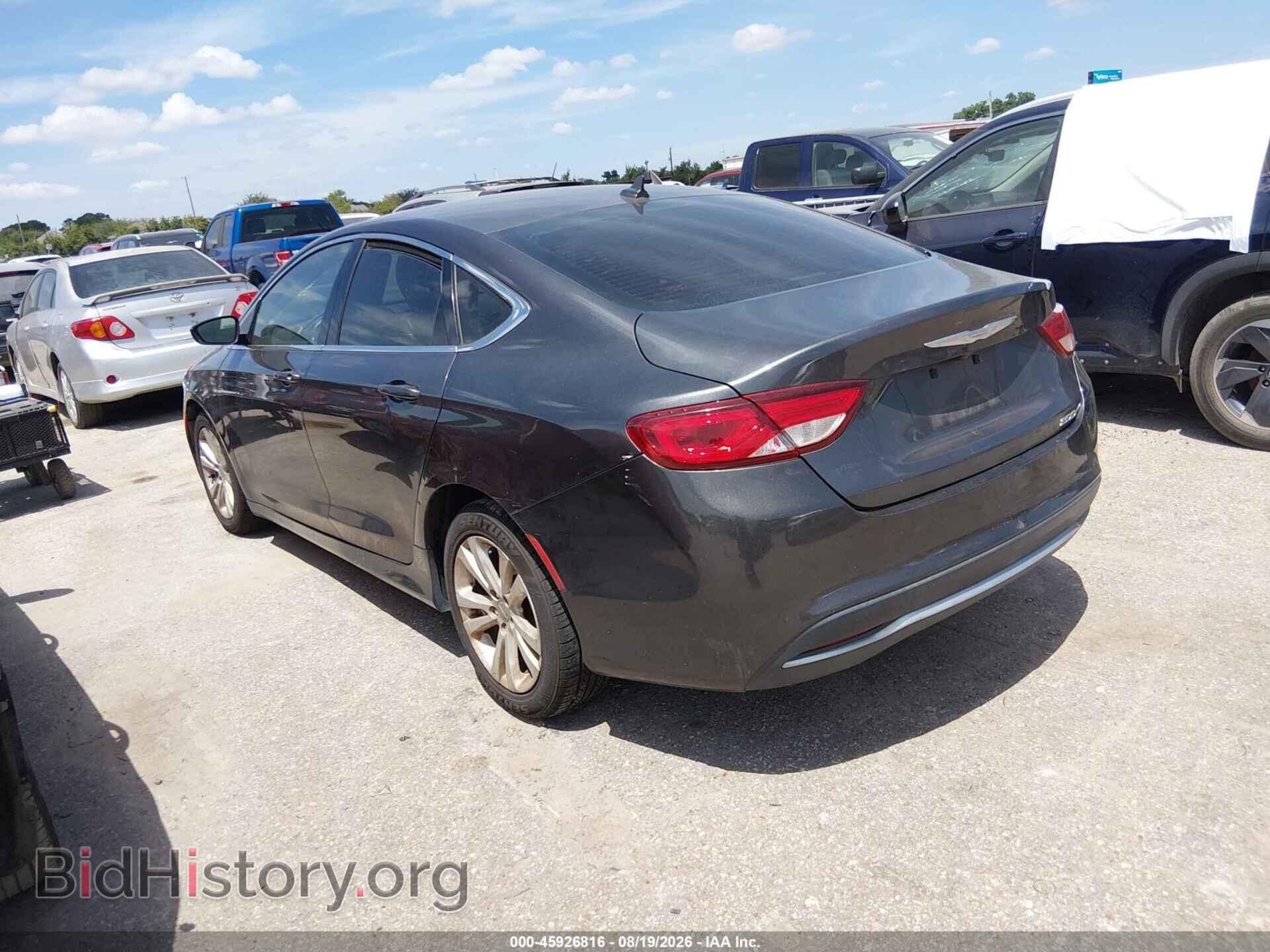 2016 CHRYSLER 200 - VIN: 1C3CCCABXGN150298 - Photo 3