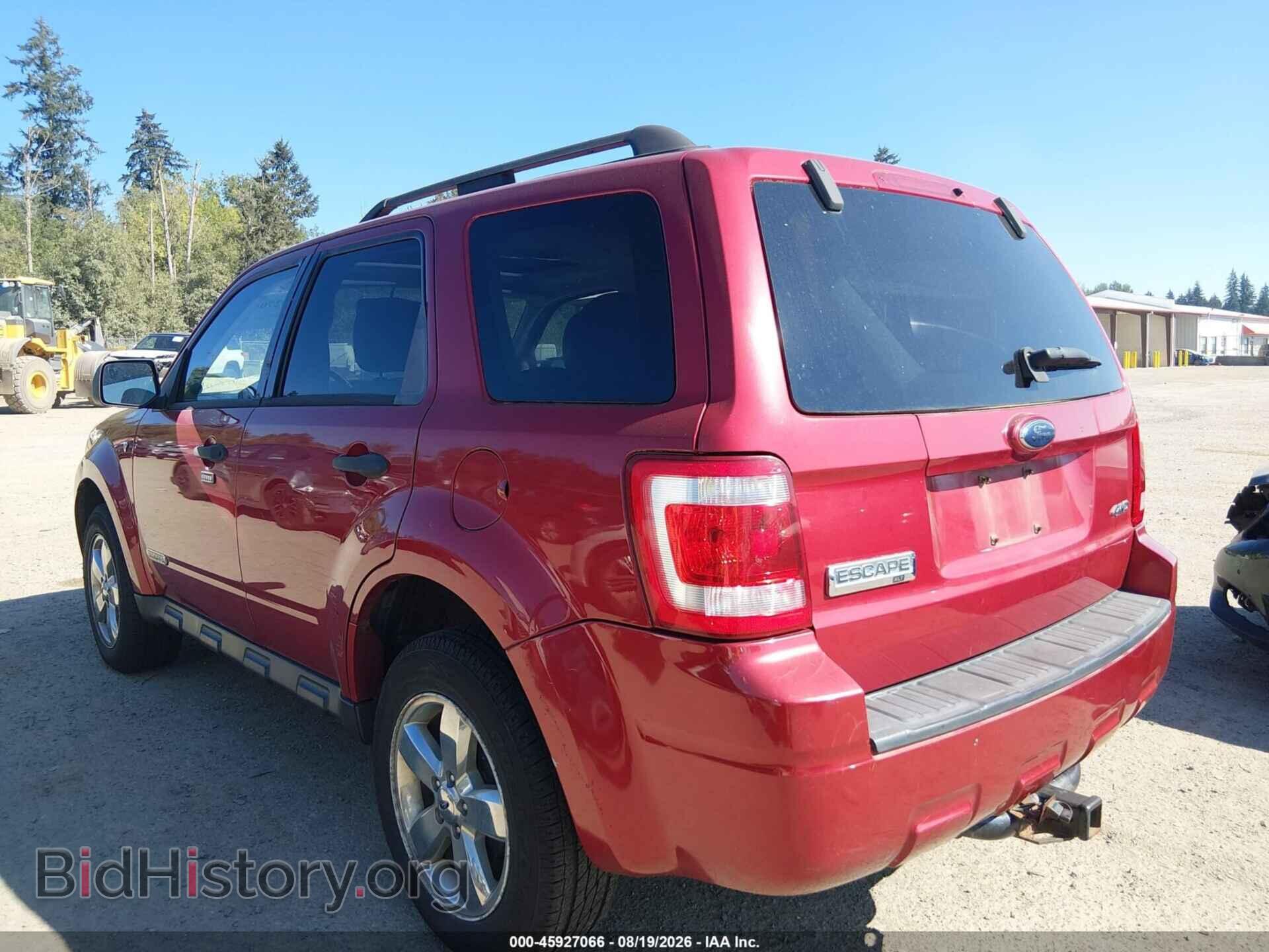 2008 FORD ESCAPE - VIN: 1FMCU931X8KC81312 - Фото 3