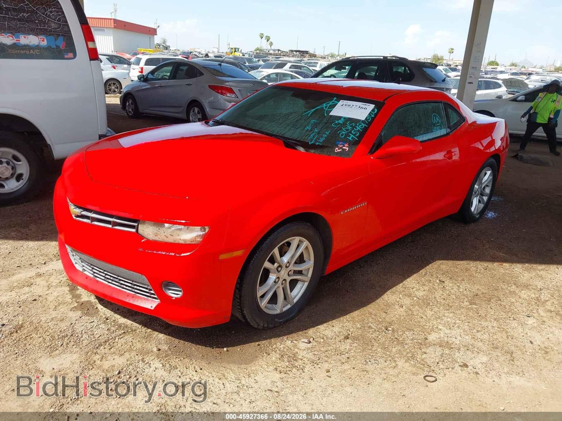 2015 CHEVROLET CAMARO - VIN: 2G1FB1E37F9117644 - Фото 2
