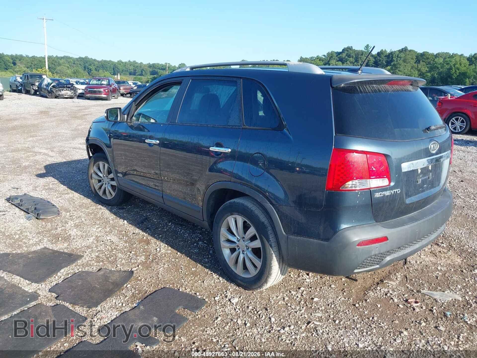 2011 KIA SORENTO - VIN: 5XYKUDA24BG088519 - Фото 3