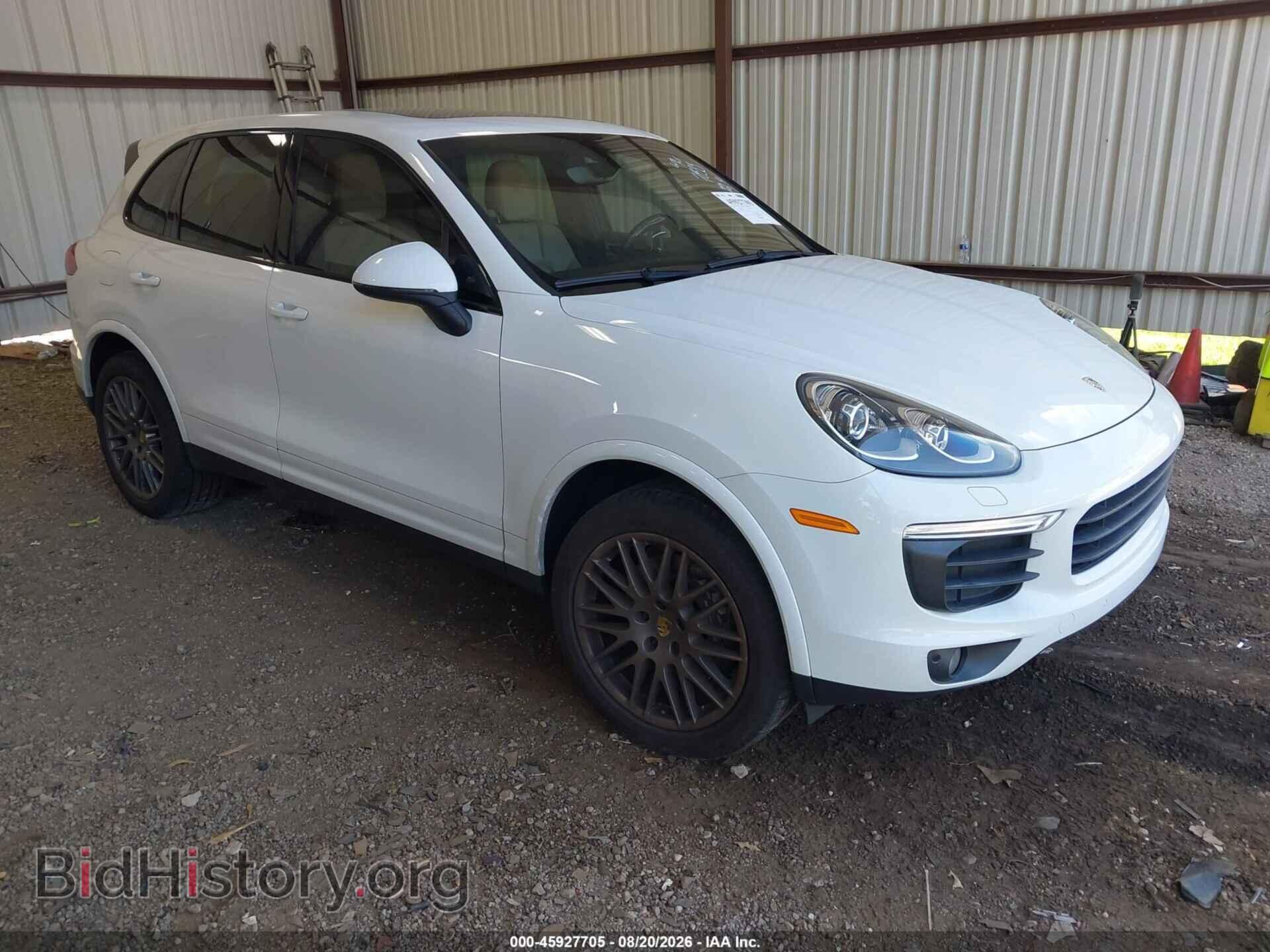 Photo WP1AA2A22HKA87833 - PORSCHE CAYENNE 2017