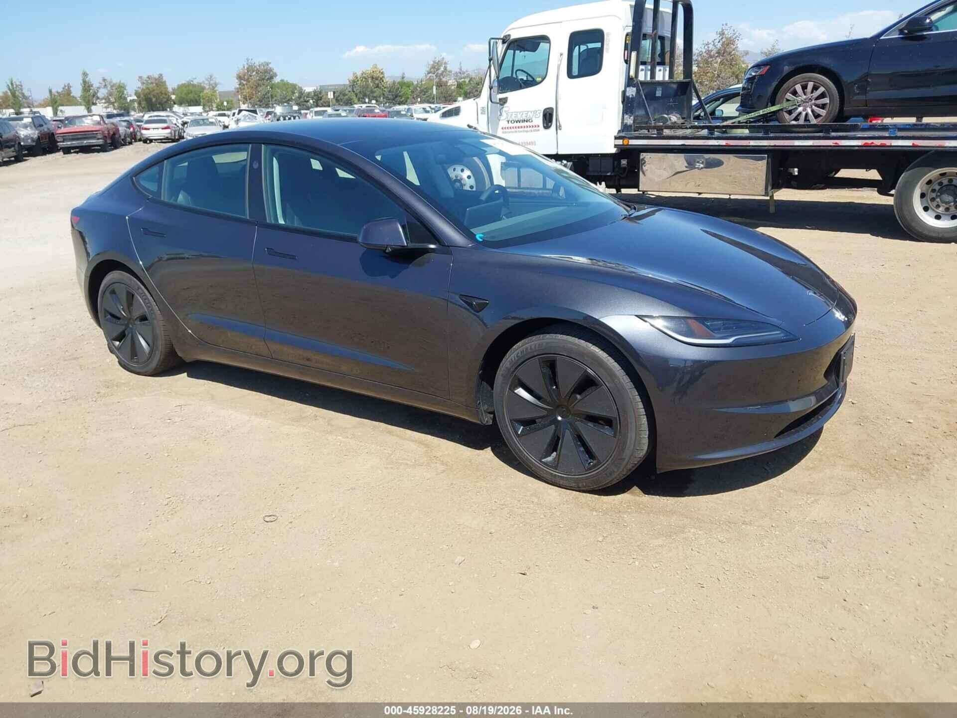 Photo 5YJ3E1EA5SF030749 - TESLA MODEL 3 2025