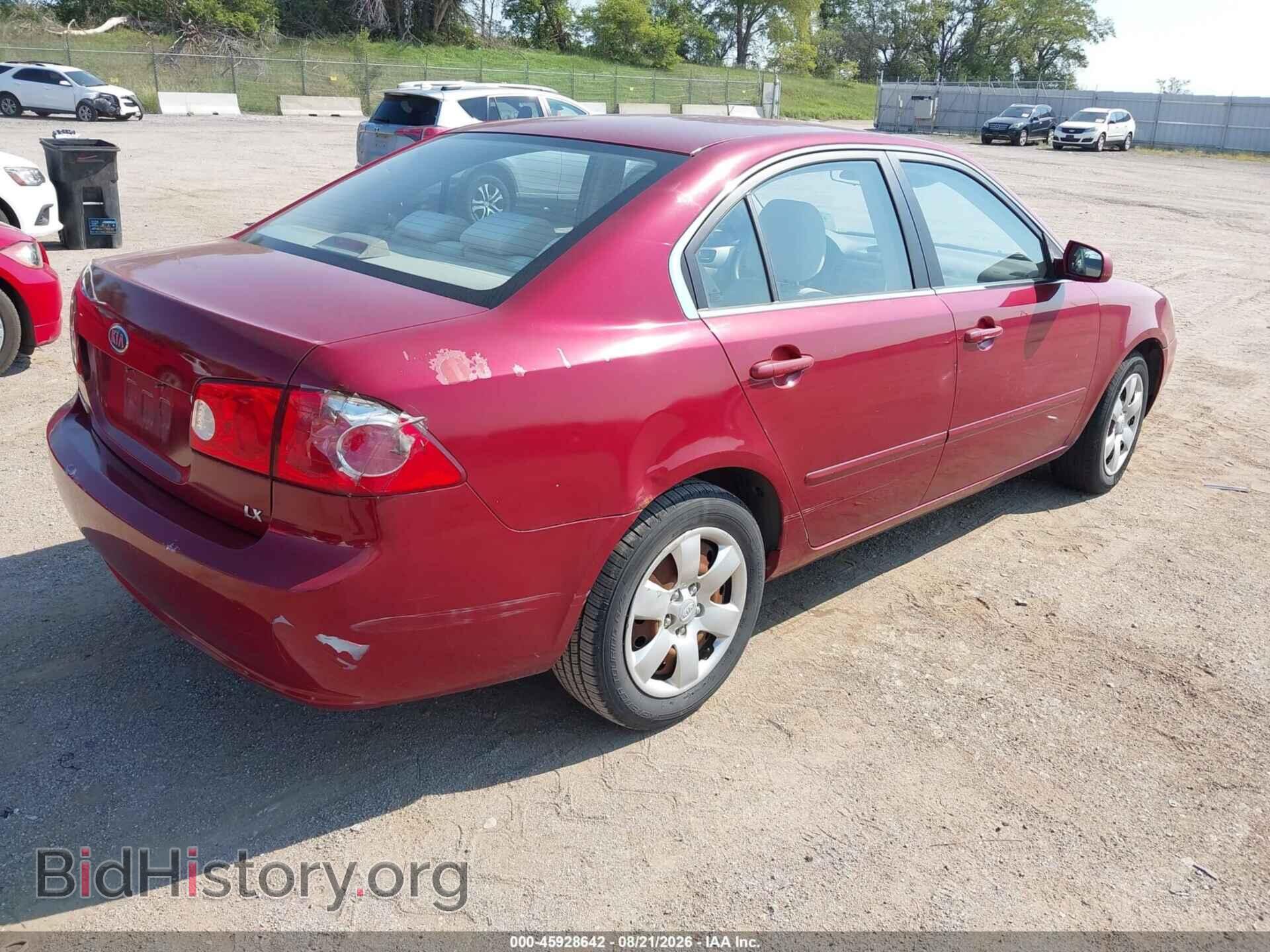 2007 KIA OPTIMA - VIN: KNAGE123775152915 - Фото 4