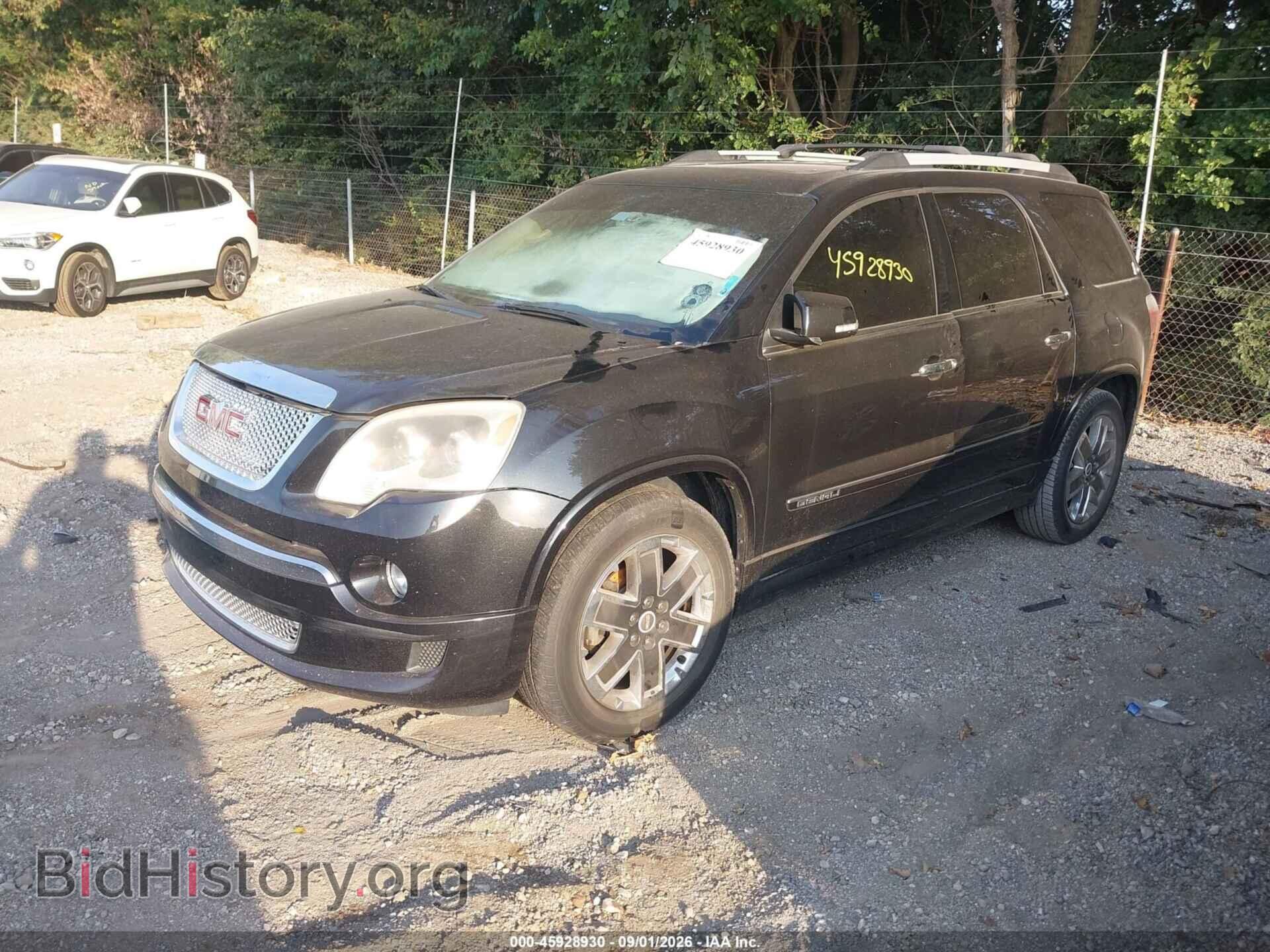 2012 GMC ACADIA (VIN 1GKKRTED1CJ250247) — фото 2 из 11