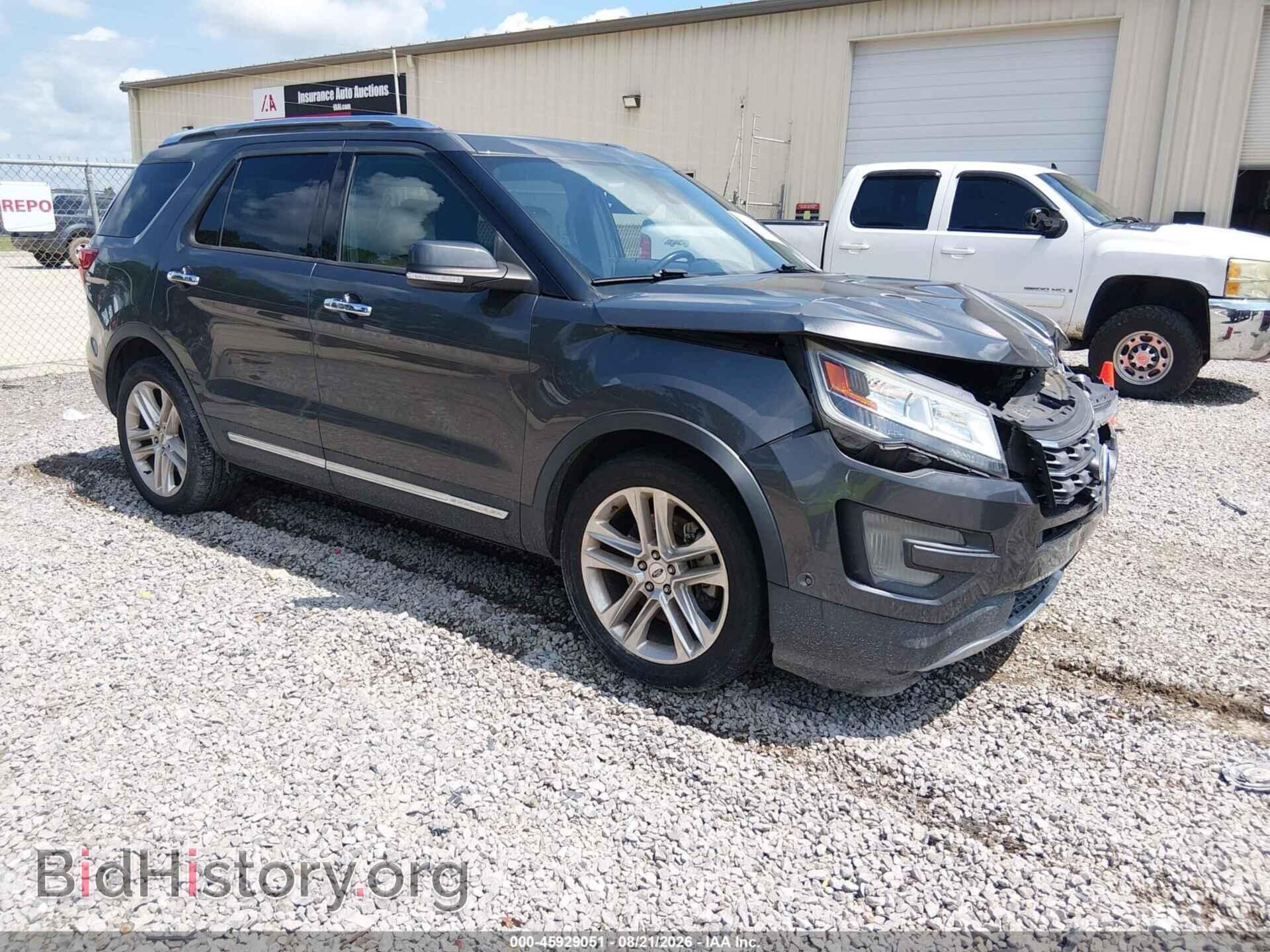 Фотография 1FM5K7F88HGD48195 - FORD EXPLORER 2017