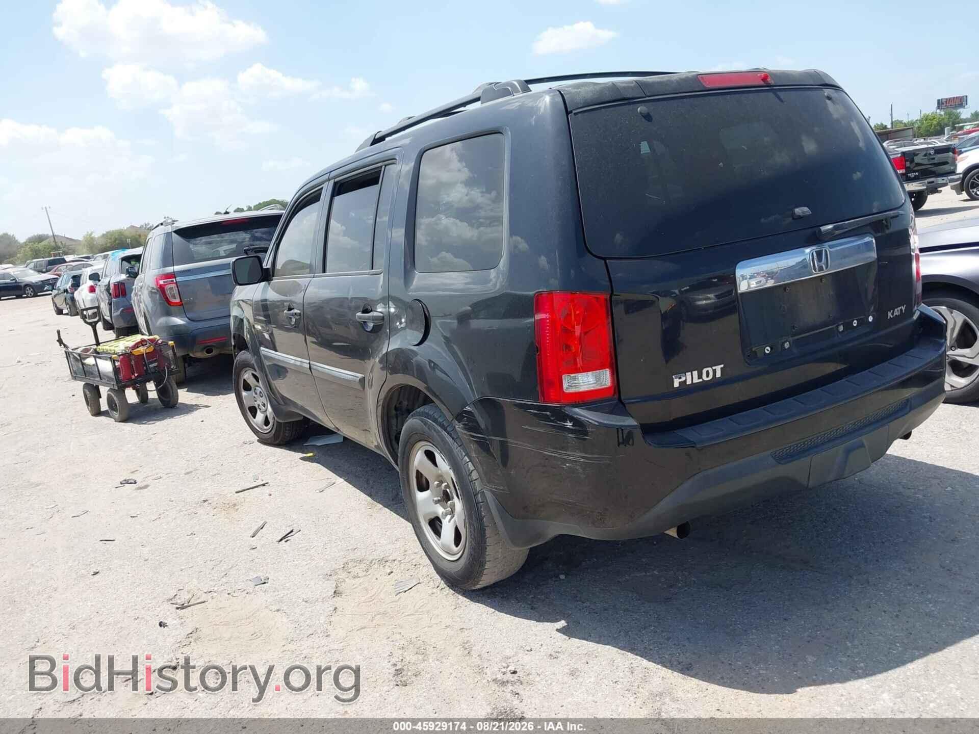 2012 HONDA PILOT - VIN: 5FNYF3H27CB035214 - Photo 3