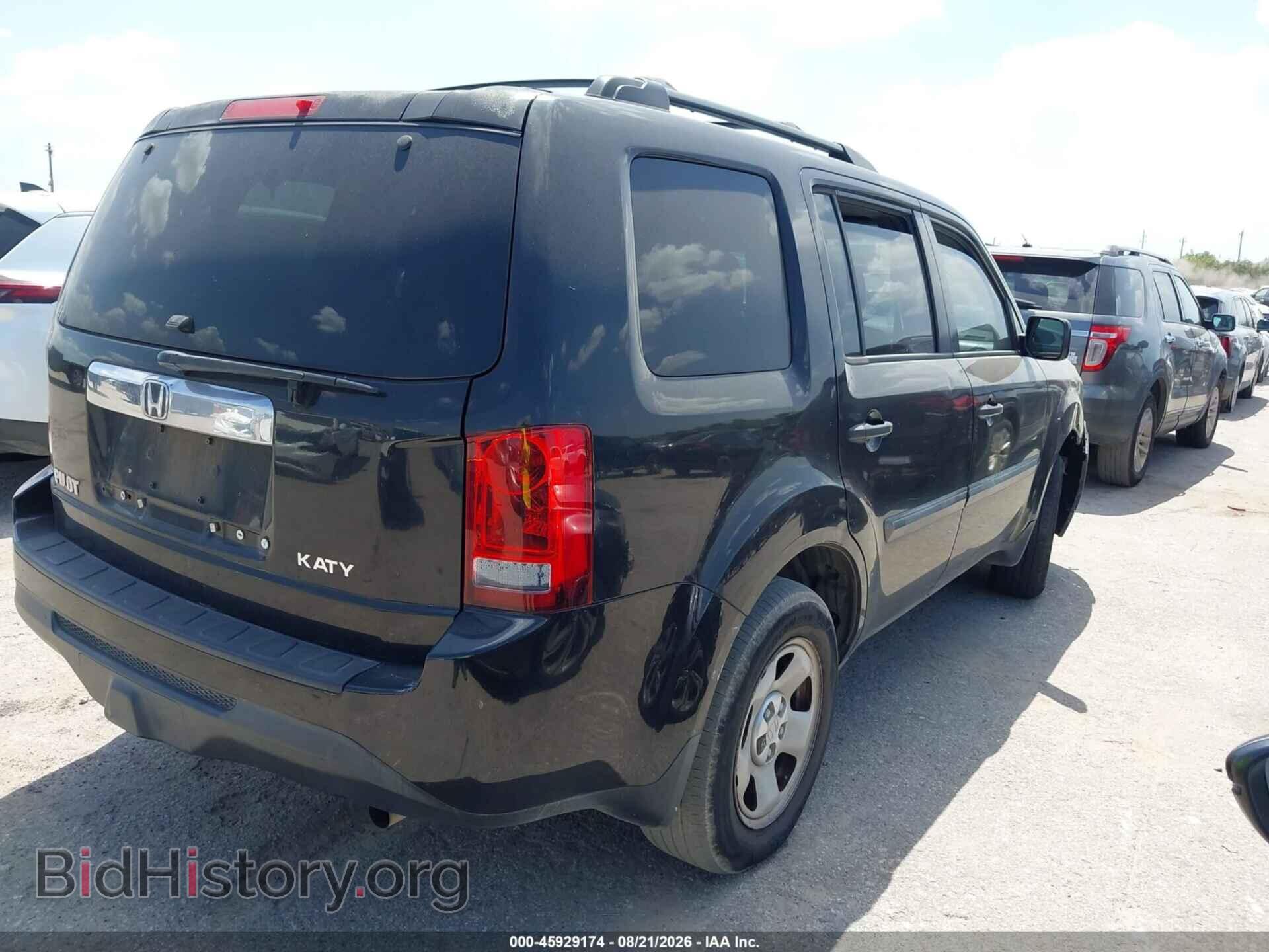 2012 HONDA PILOT - VIN: 5FNYF3H27CB035214 - Photo 4