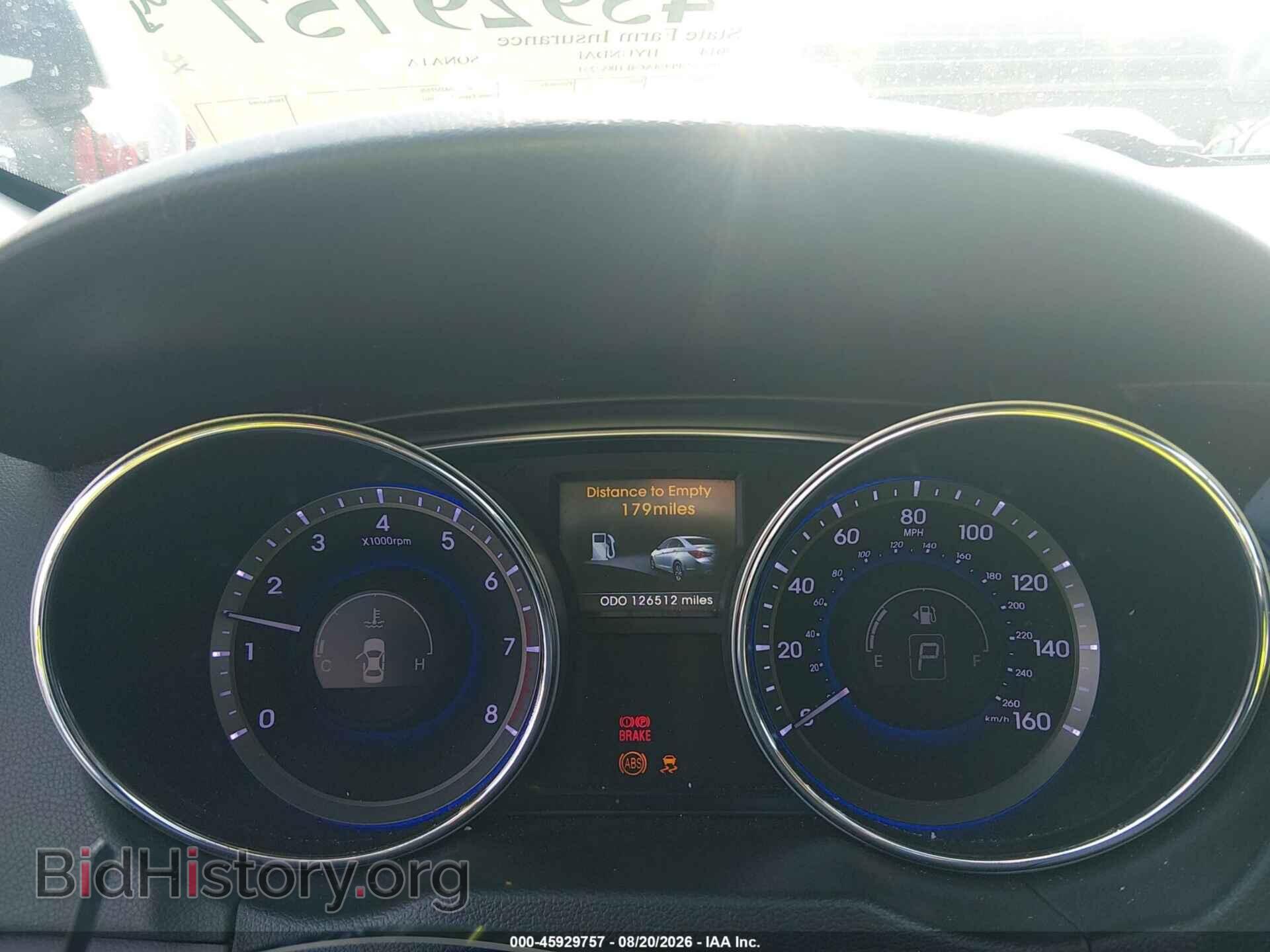 2014 HYUNDAI SONATA - VIN: 5NPEC4AC4EH852231 - Фото 7