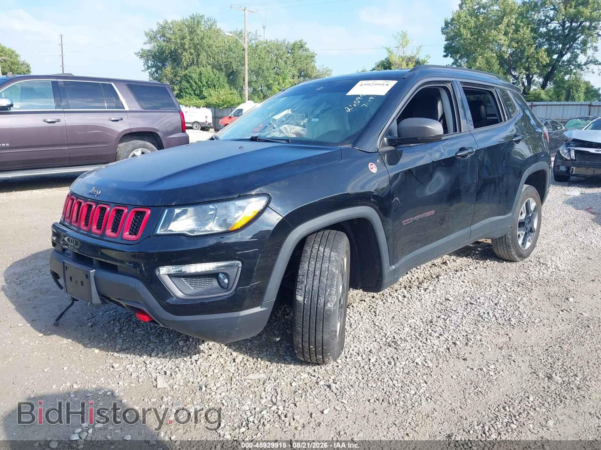 2018 JEEP COMPASS - VIN: 3C4NJDDB3JT314672 - Фото 2