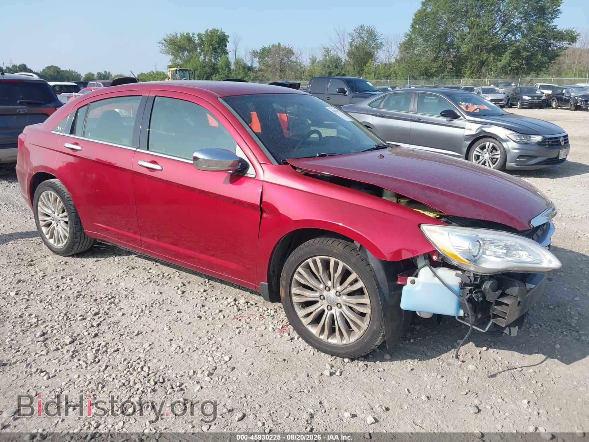 Фотография 1C3CCBCB2CN297488 - CHRYSLER 200 2012