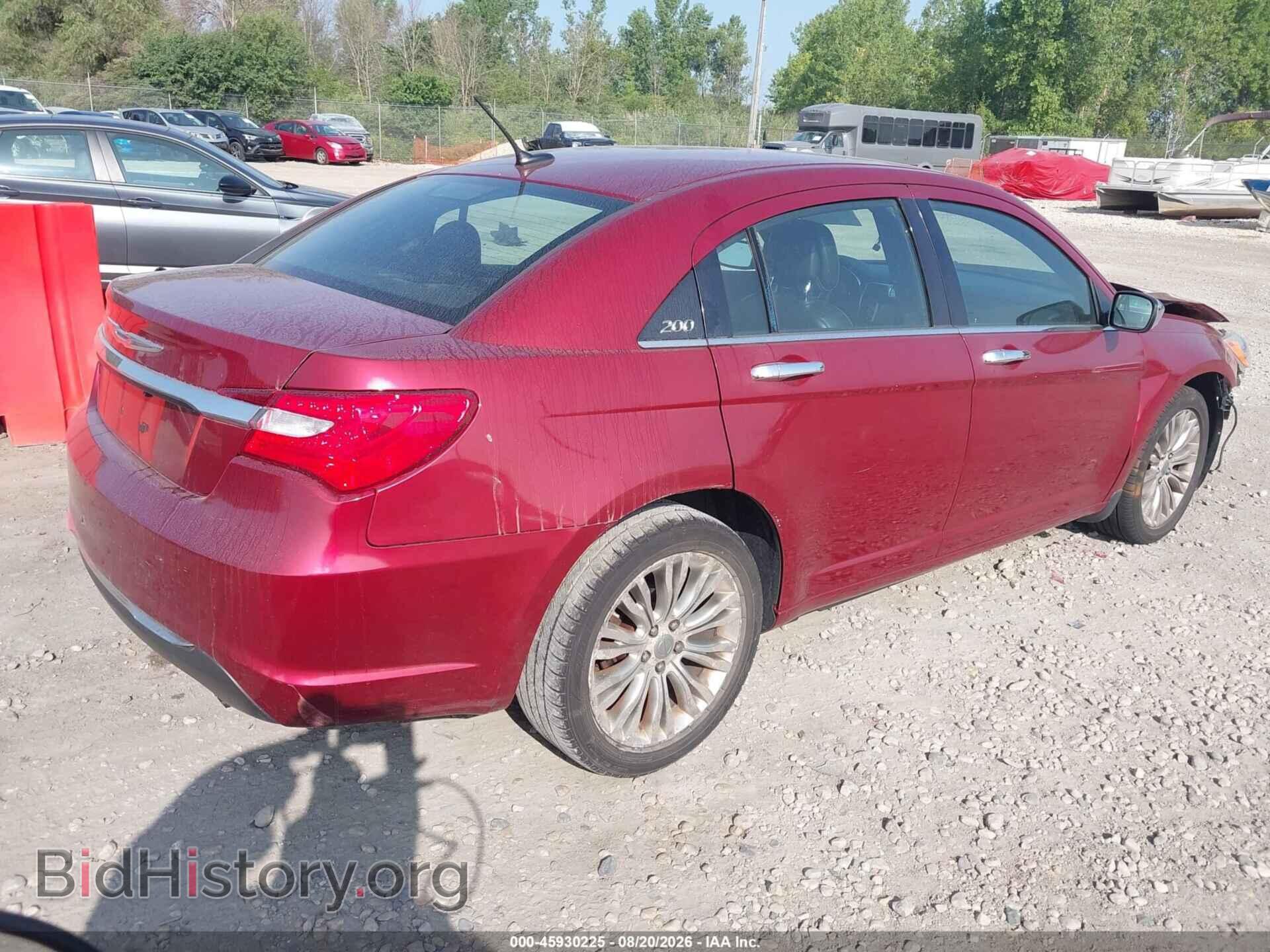 2012 CHRYSLER 200 - VIN: 1C3CCBCB2CN297488 - Photo 4