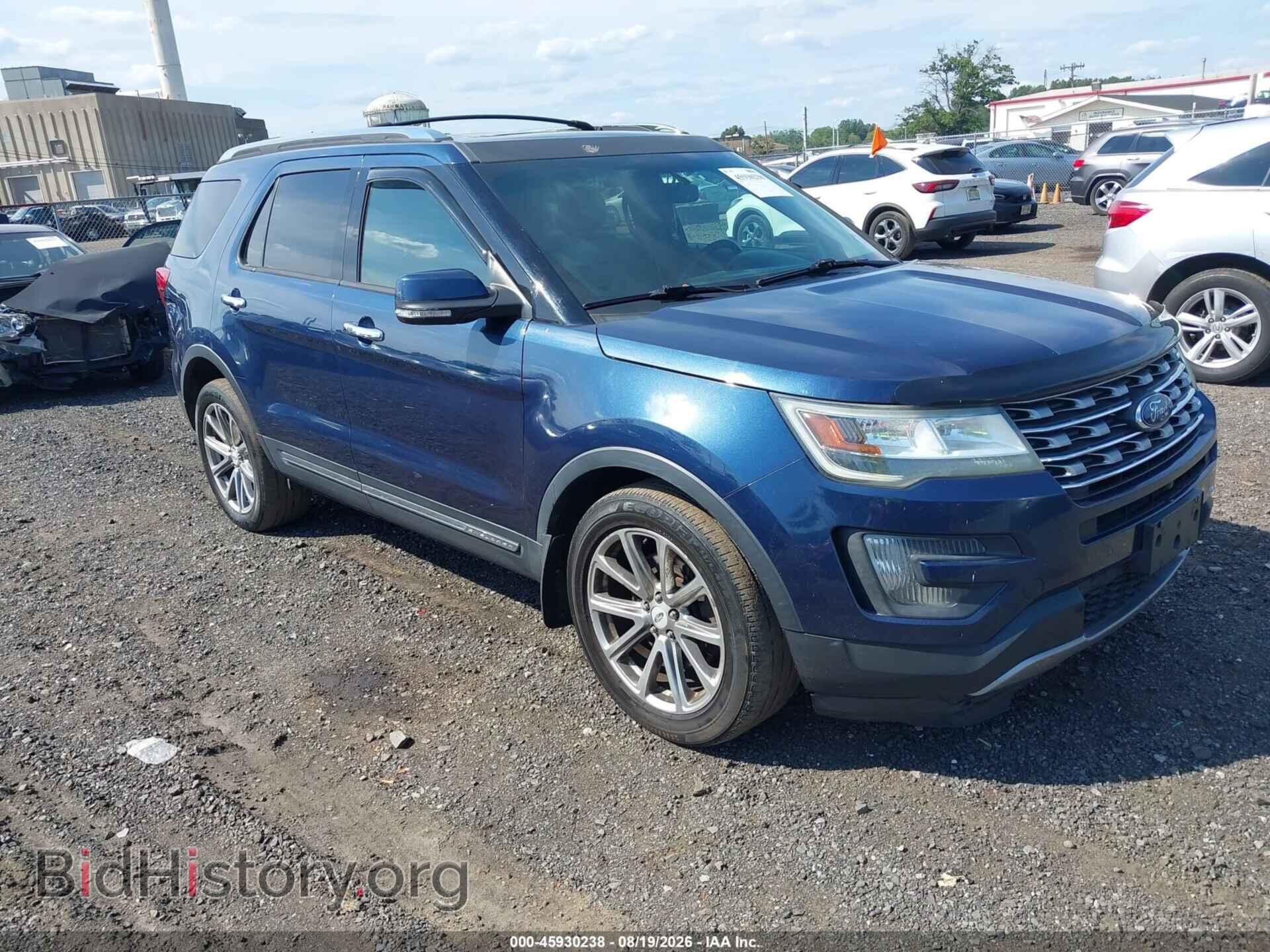 Фотография 1FM5K8F82GGA10702 - FORD EXPLORER 2016