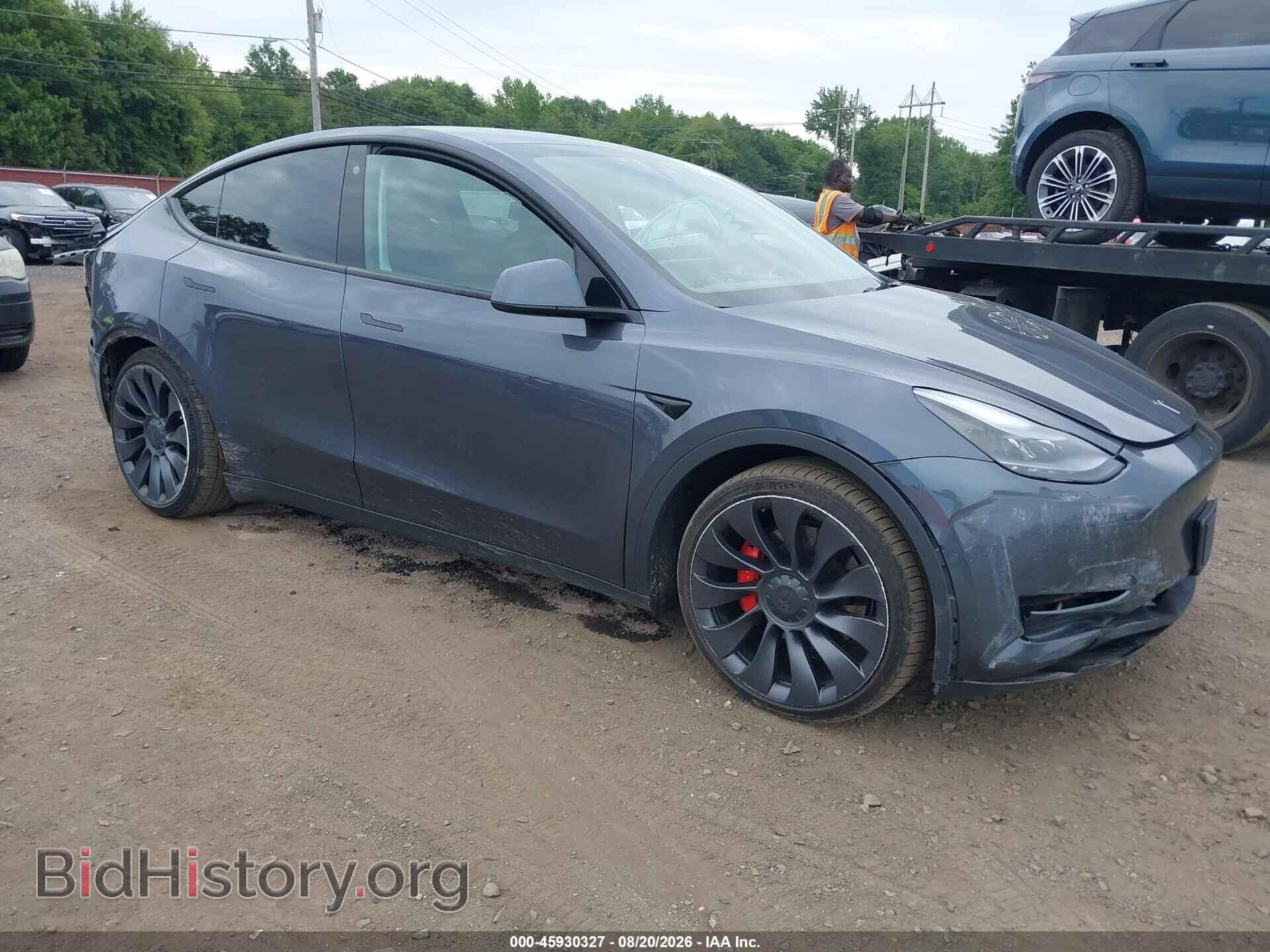 Фотография 7SAYGDEF6NF326688 - TESLA MODEL Y 2022