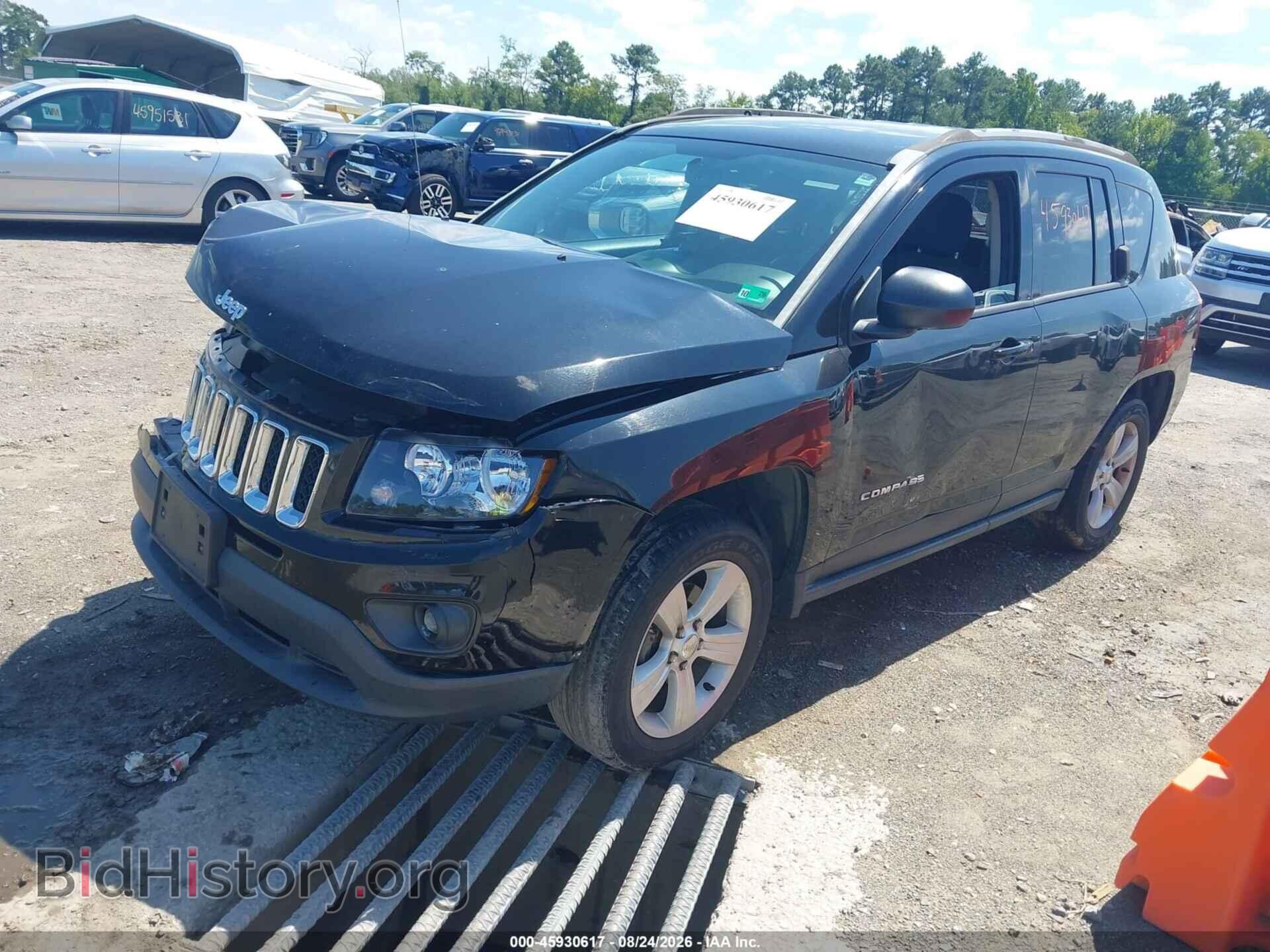 2016 JEEP COMPASS - VIN: 1C4NJDBB8GD556844 - Фото 2