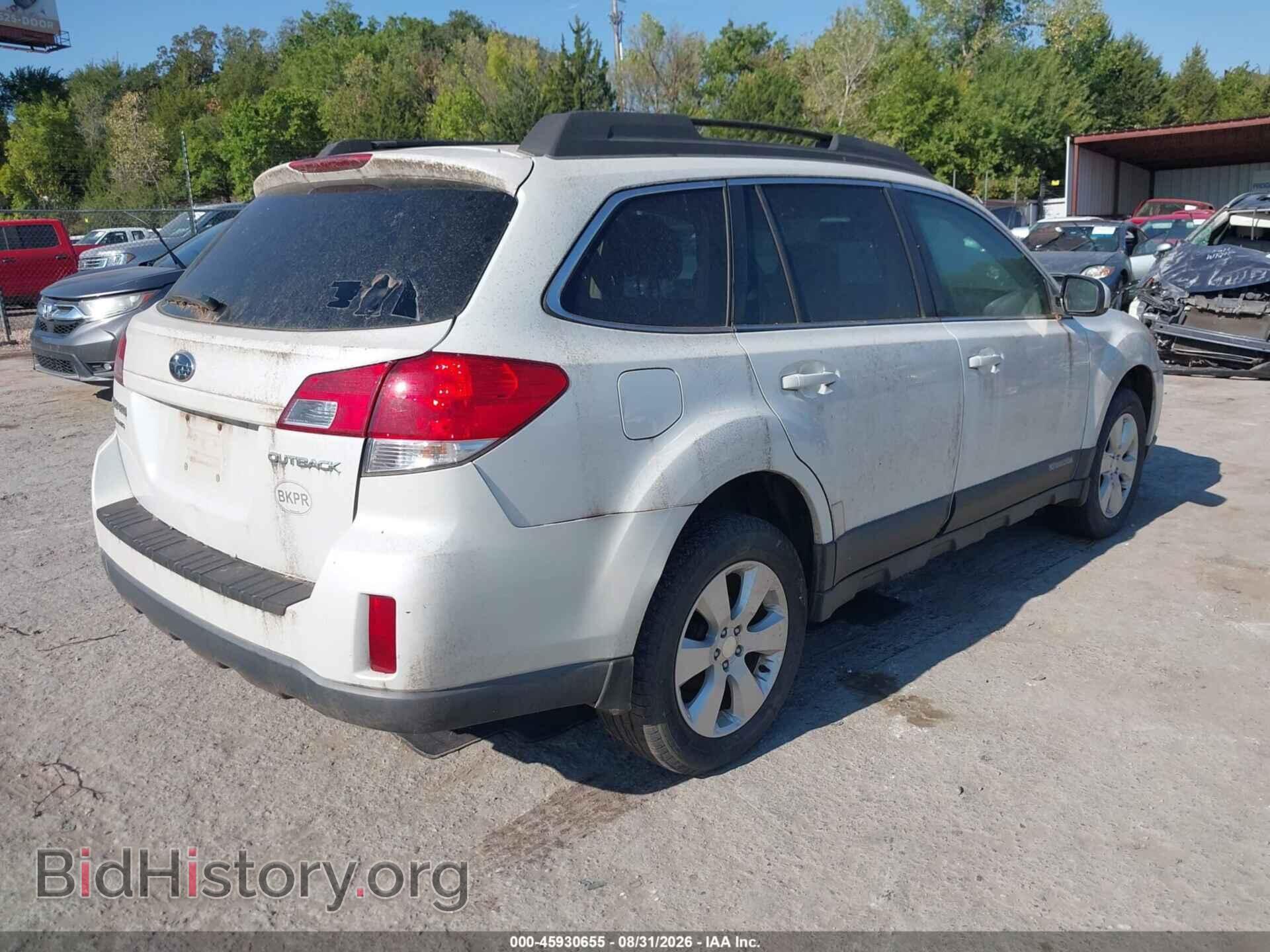 2011 SUBARU OUTBACK - VIN: 4S4BRCCC1B3443454 - Фото 4