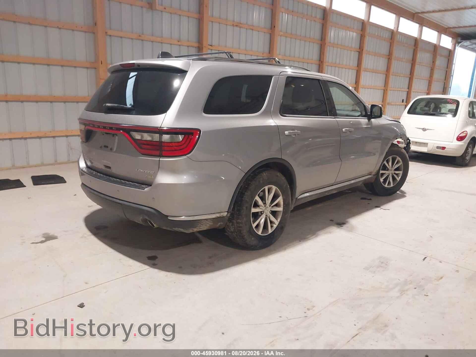 2015 DODGE DURANGO - VIN: 1C4RDJDG9FC163374 - Фото 4