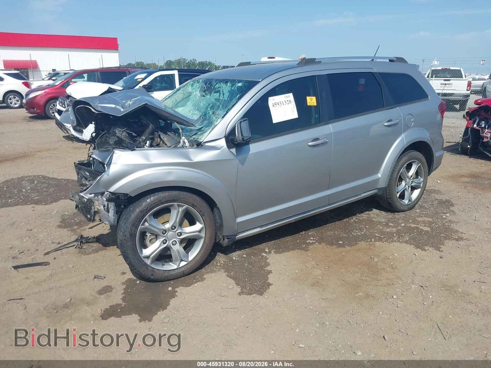 2017 DODGE JOURNEY - VIN: 3C4PDCGB2HT609634 - Фото 2