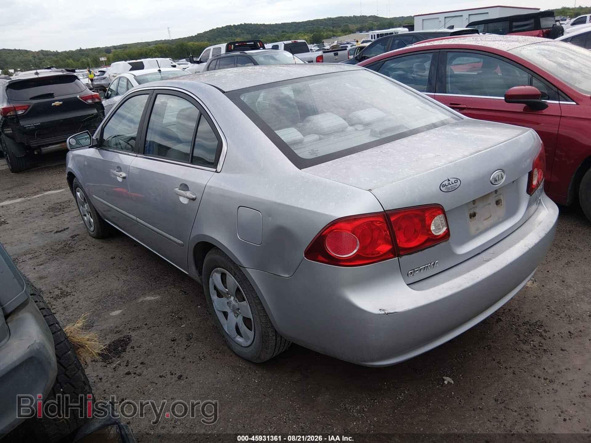 2006 KIA OPTIMA - VIN: KNAGE123765048763 - Фото 3