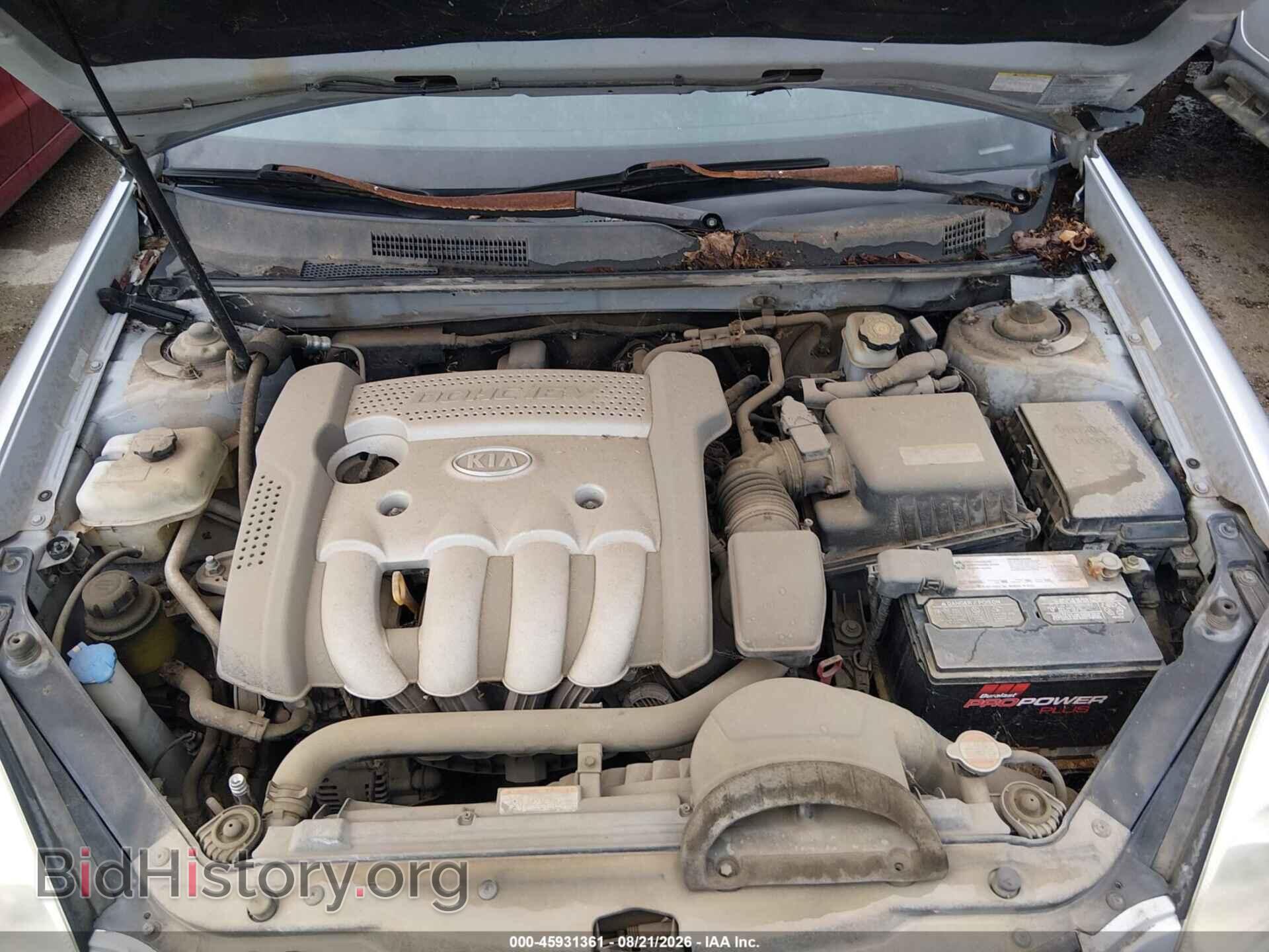 2006 KIA OPTIMA - VIN: KNAGE123765048763 - Фото 10
