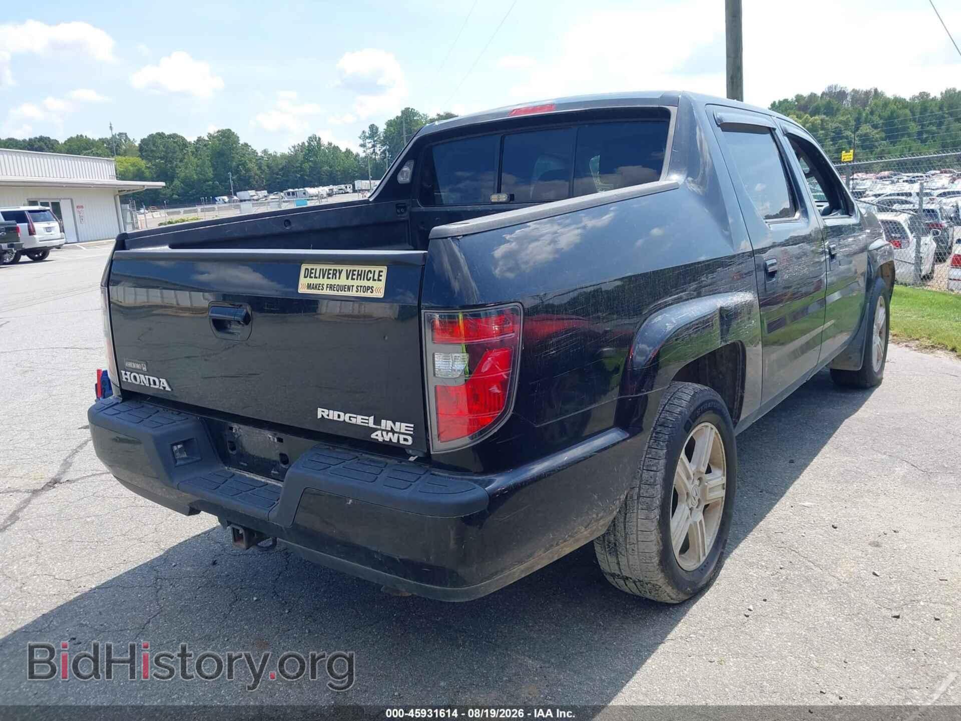 2013 HONDA RIDGELINE - VIN: 5FPYK1F59DB007274 - Photo 4