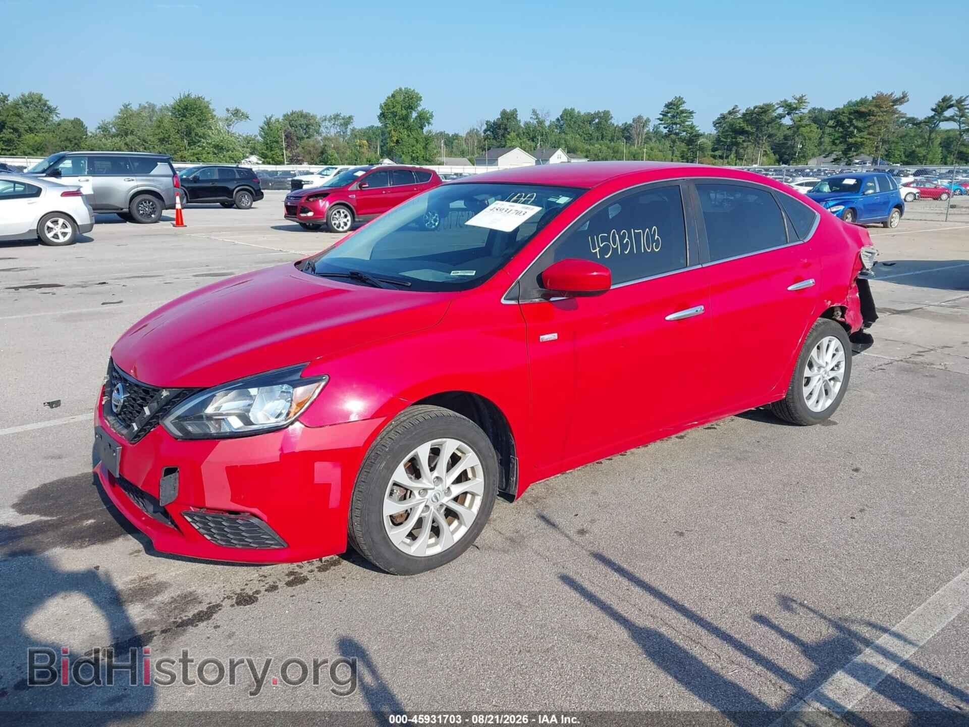 2019 NISSAN SENTRA - VIN: 3N1AB7AP3KL605903 - Фото 2