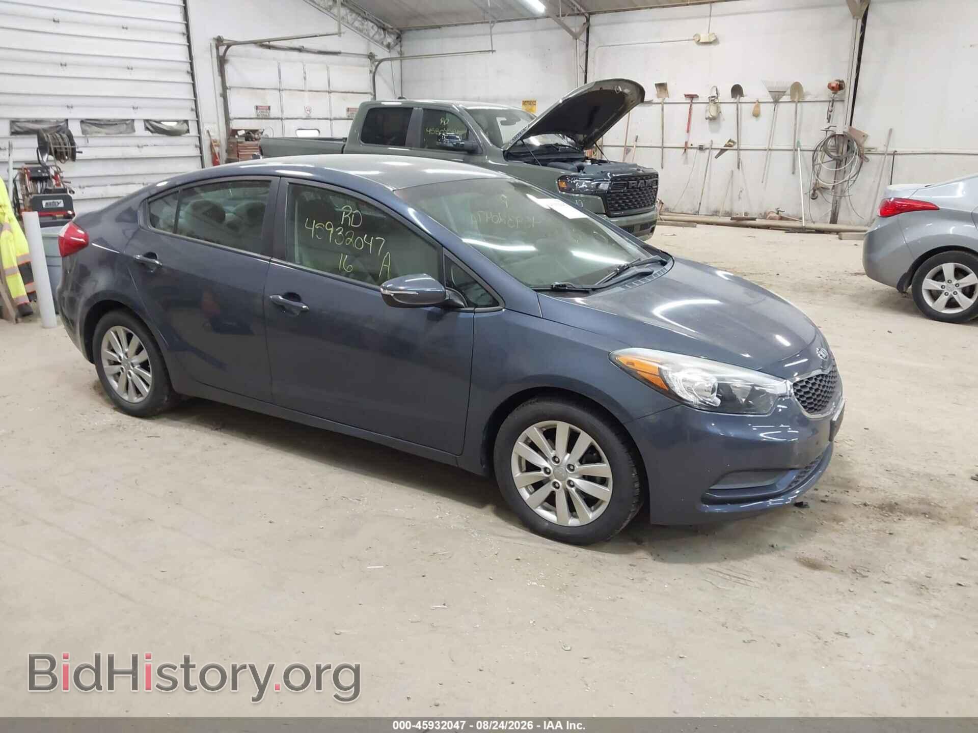 Фотография KNAFX4A66G5437687 - KIA FORTE 2016