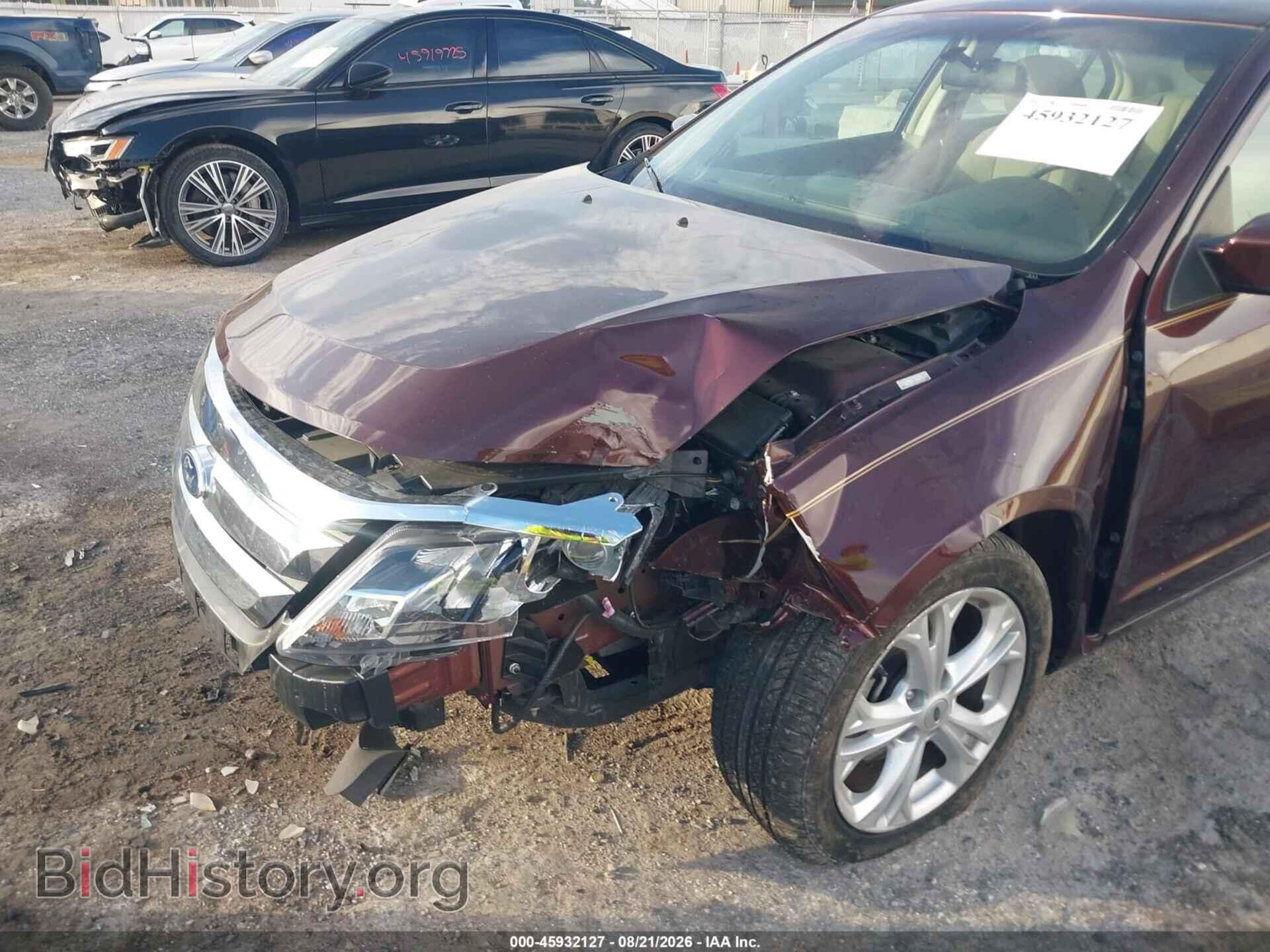 2012 FORD FUSION - VIN: 3FAHP0HA8CR167647 - Фото 6