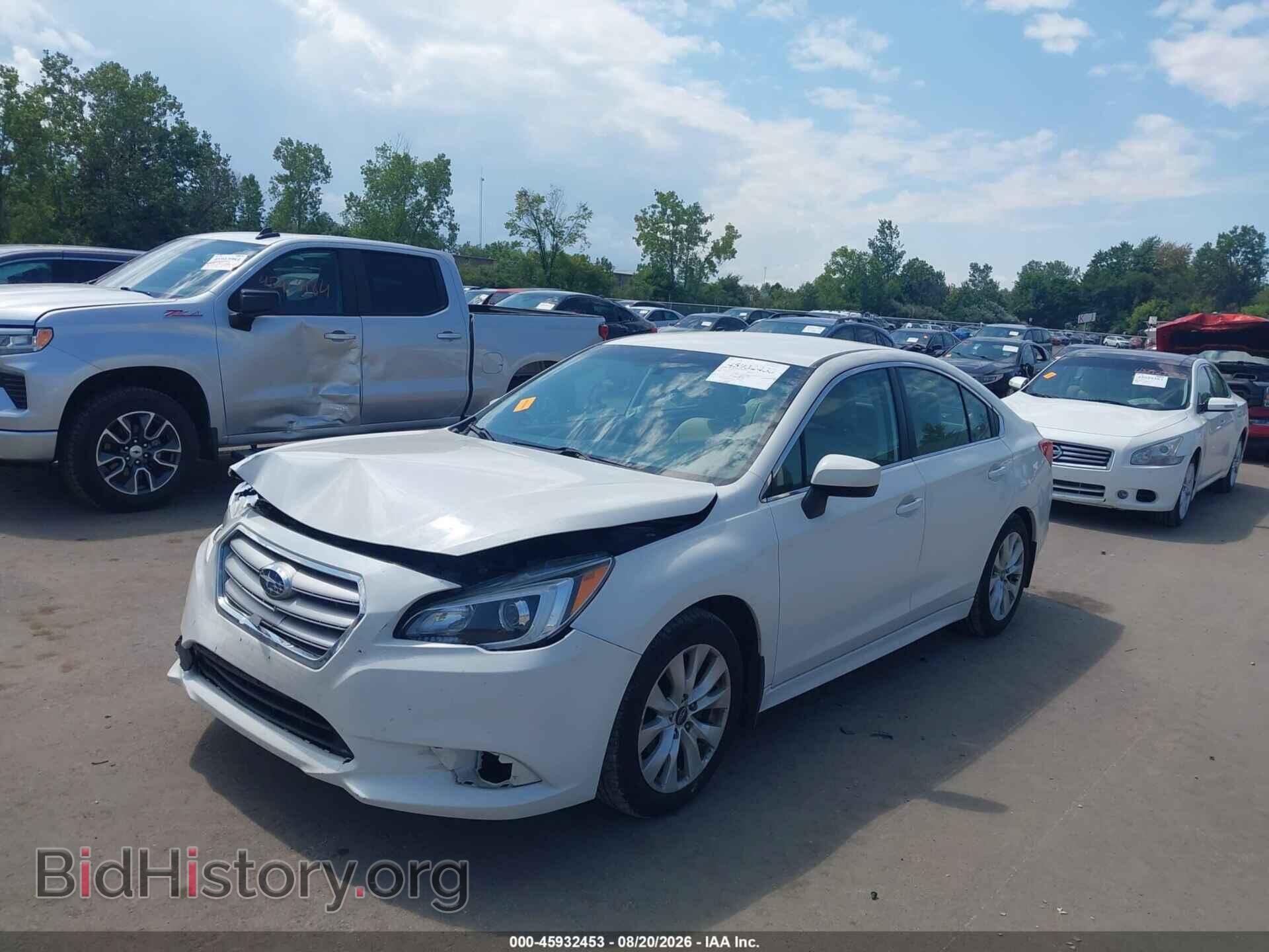 2015 SUBARU LEGACY - VIN: 4S3BNBC62F3013152 - Фото 2