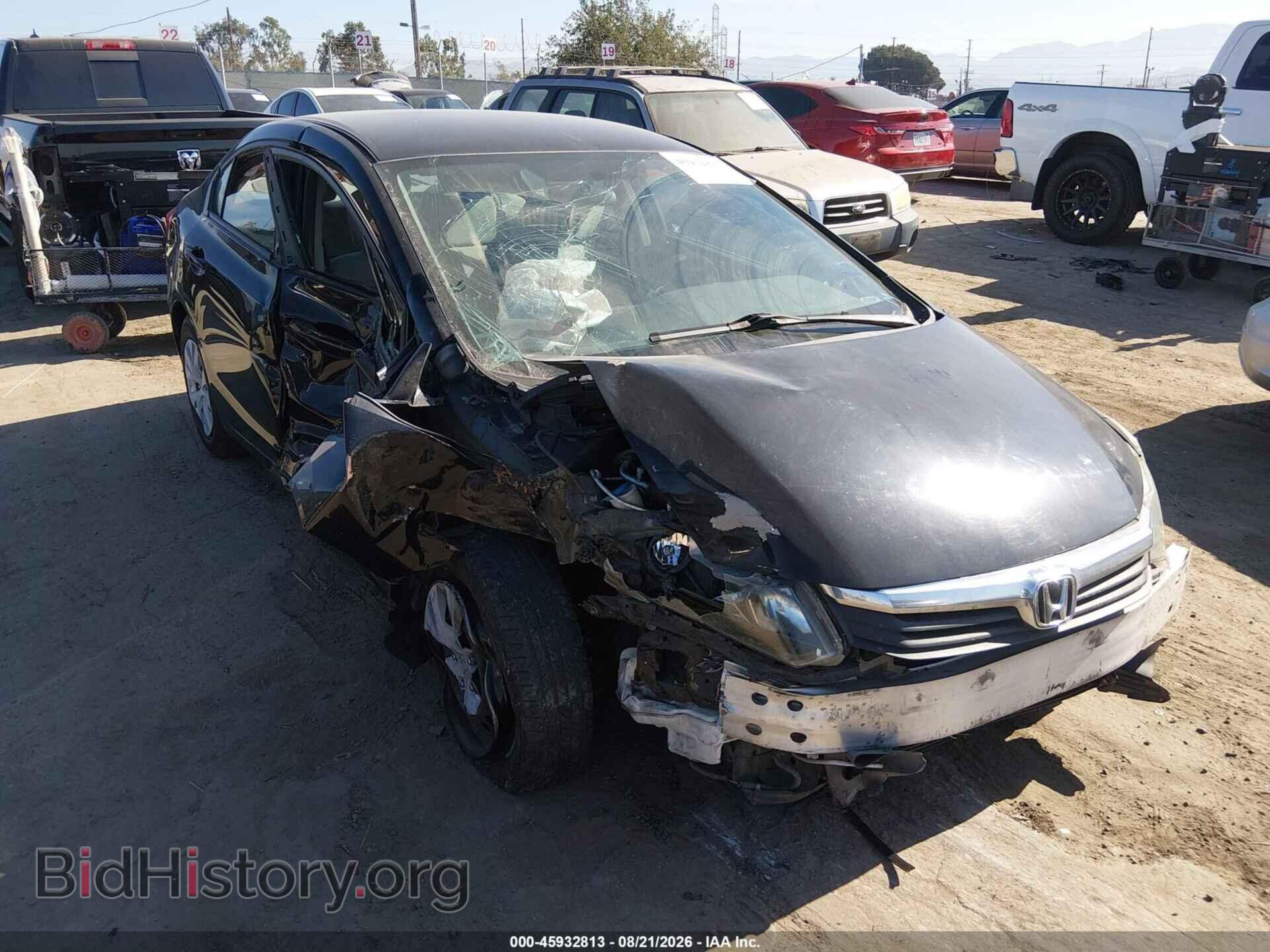 Photo 2HGFB2F50CH323775 - HONDA CIVIC 2012